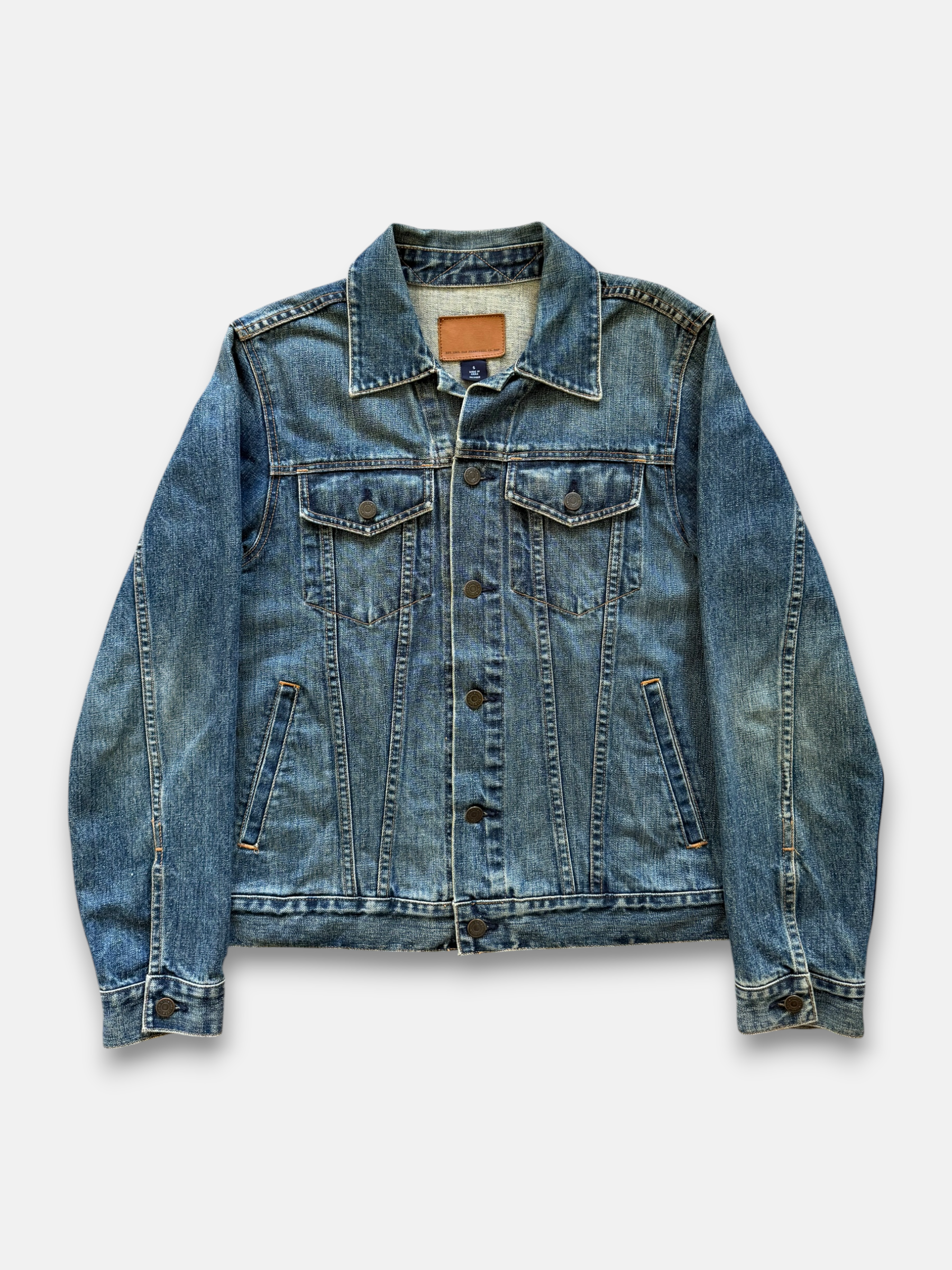 00s Gap Denim Trucker Jacket (S)