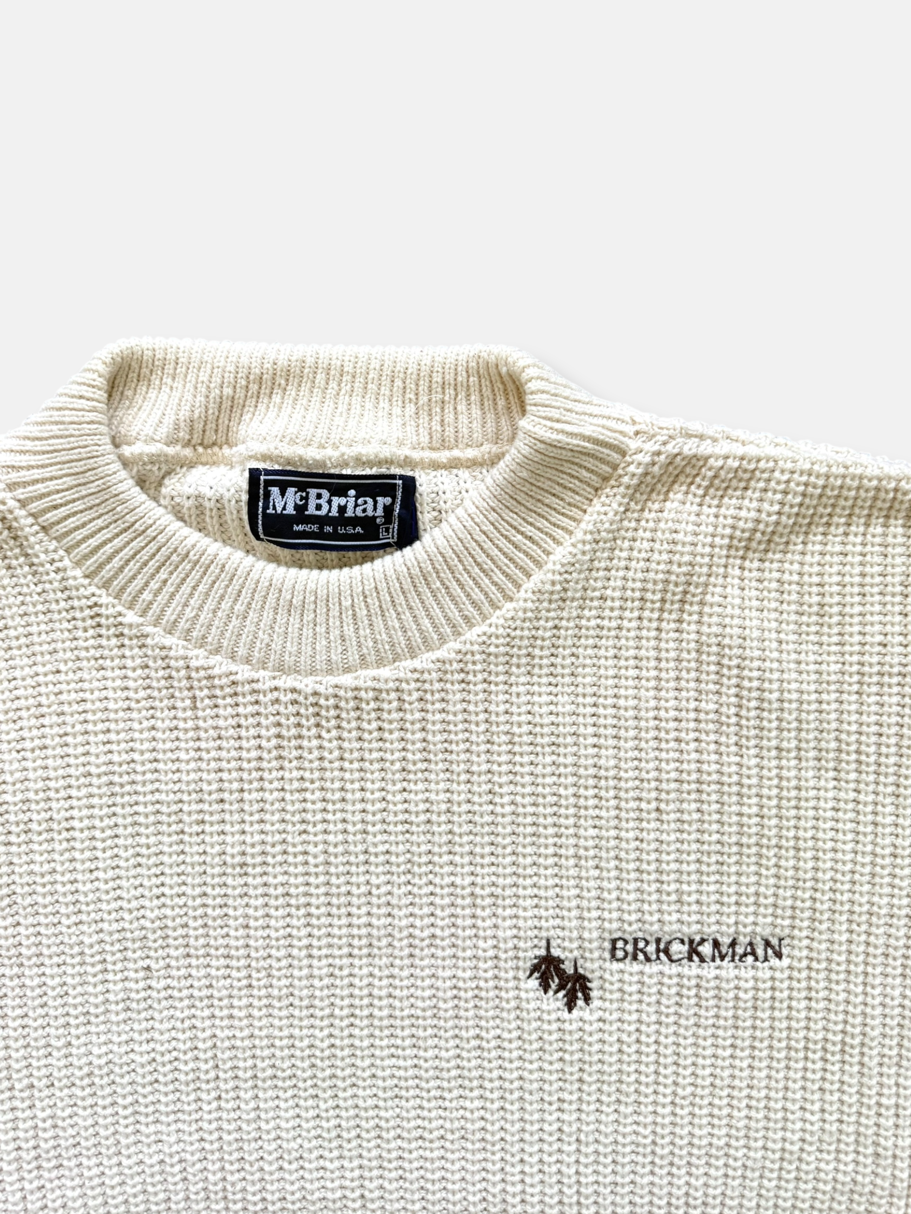 90s Brickman Knit Sweater (XL)
