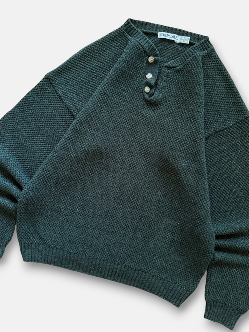 90s Cherokee Henley Sweater (L)
