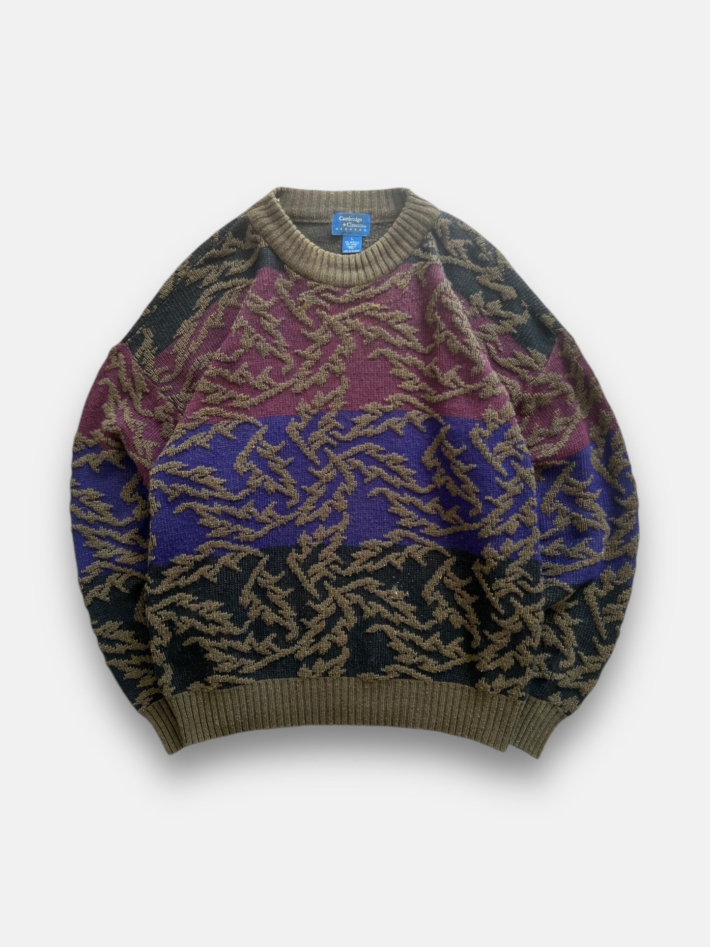 90s Cambridge Classics Wool Knit (L)