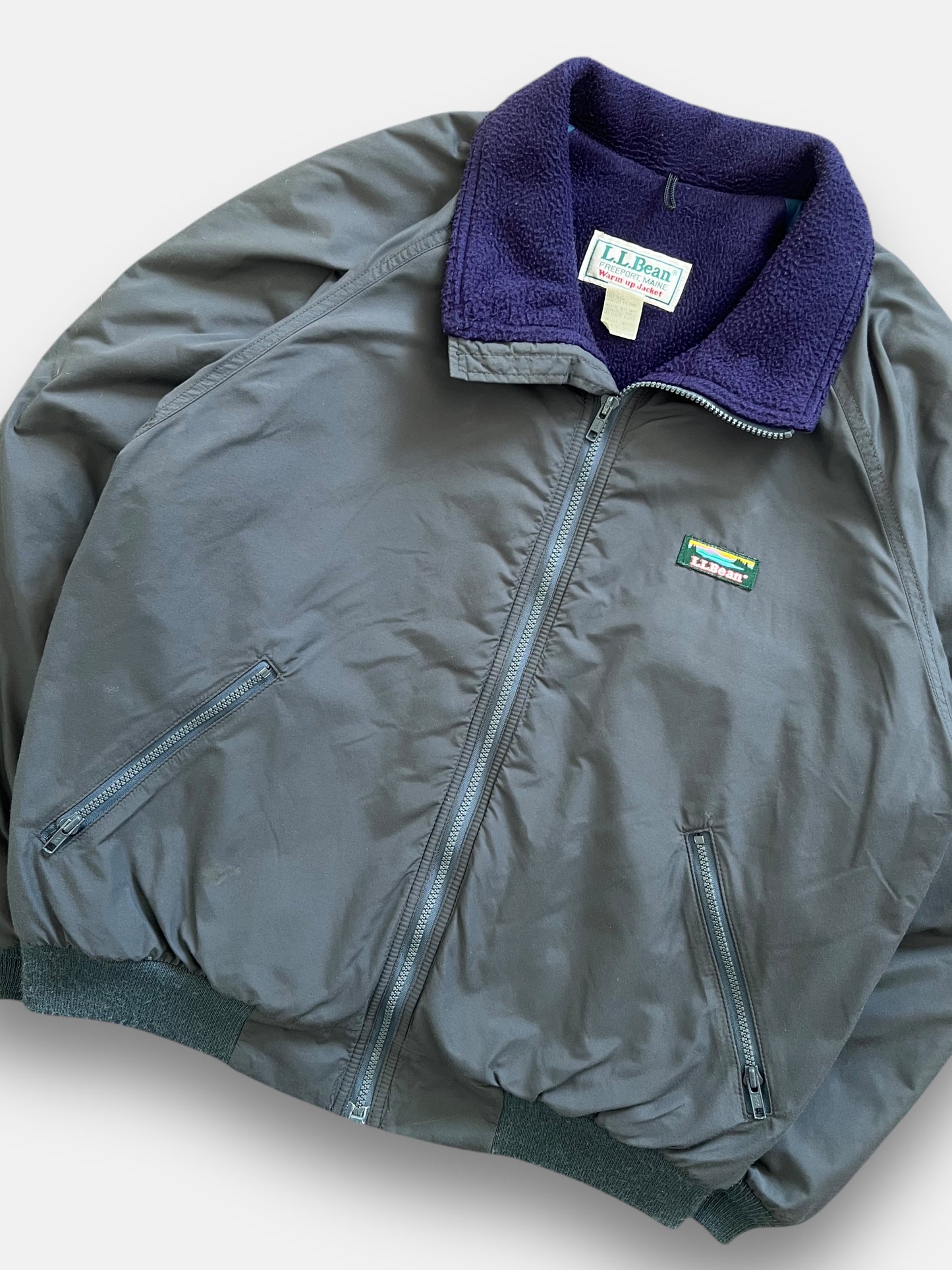 90s LL Bean Warm Up Jacket (L)