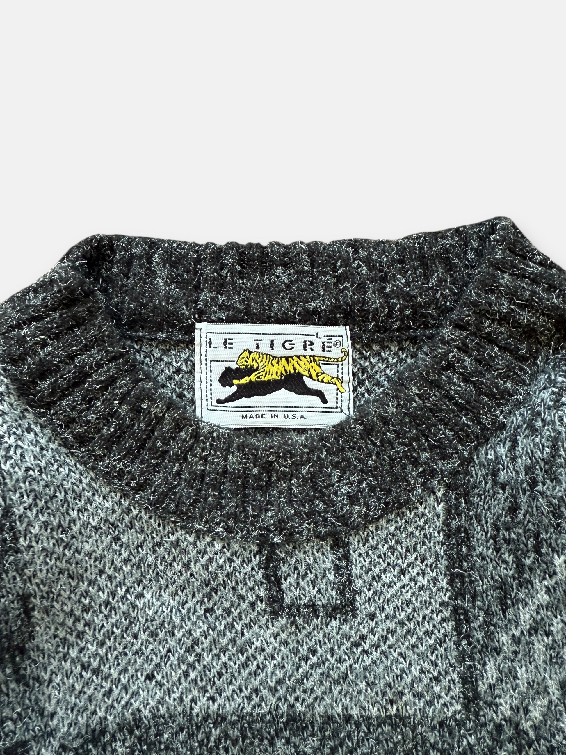 90s Le Tigre Knit Sweater (L)