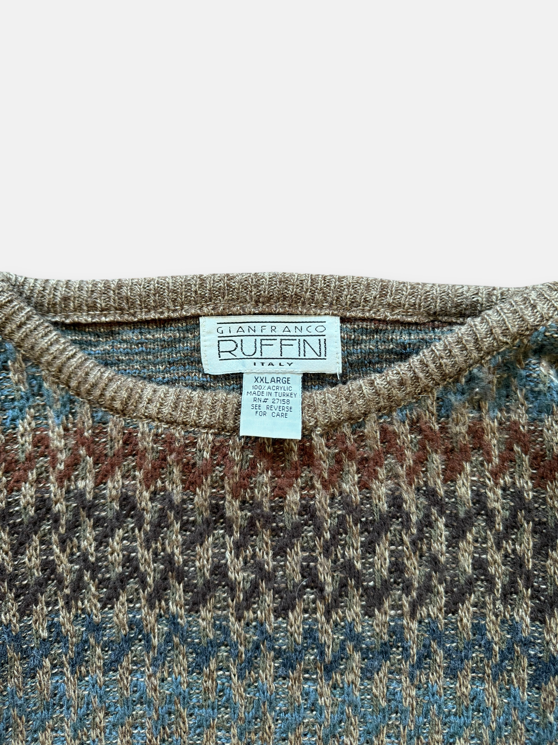 90s Gianfranco Ruffini Sweater (XXL)