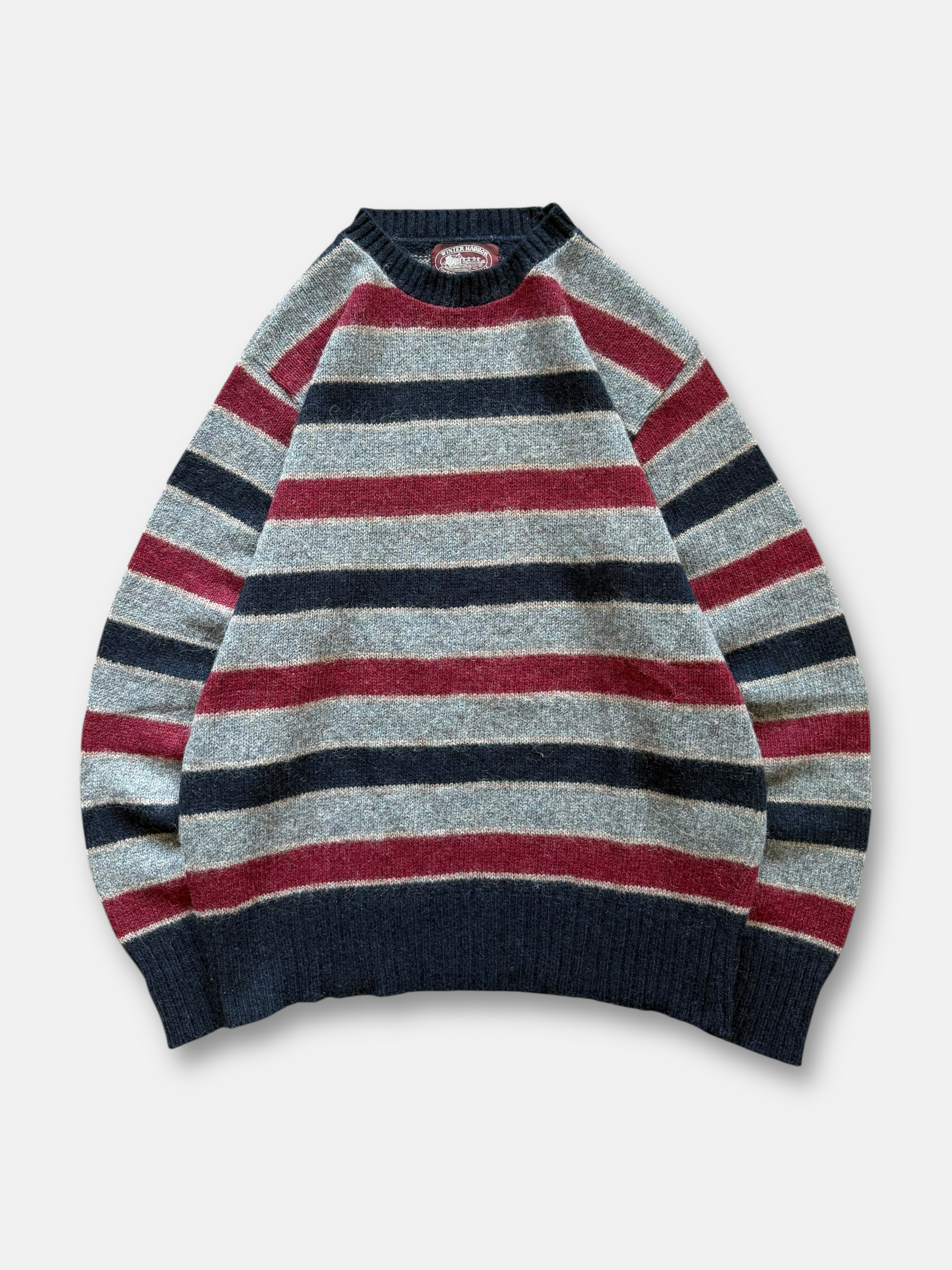 90s Winter Harbor Wool Sweater (L)