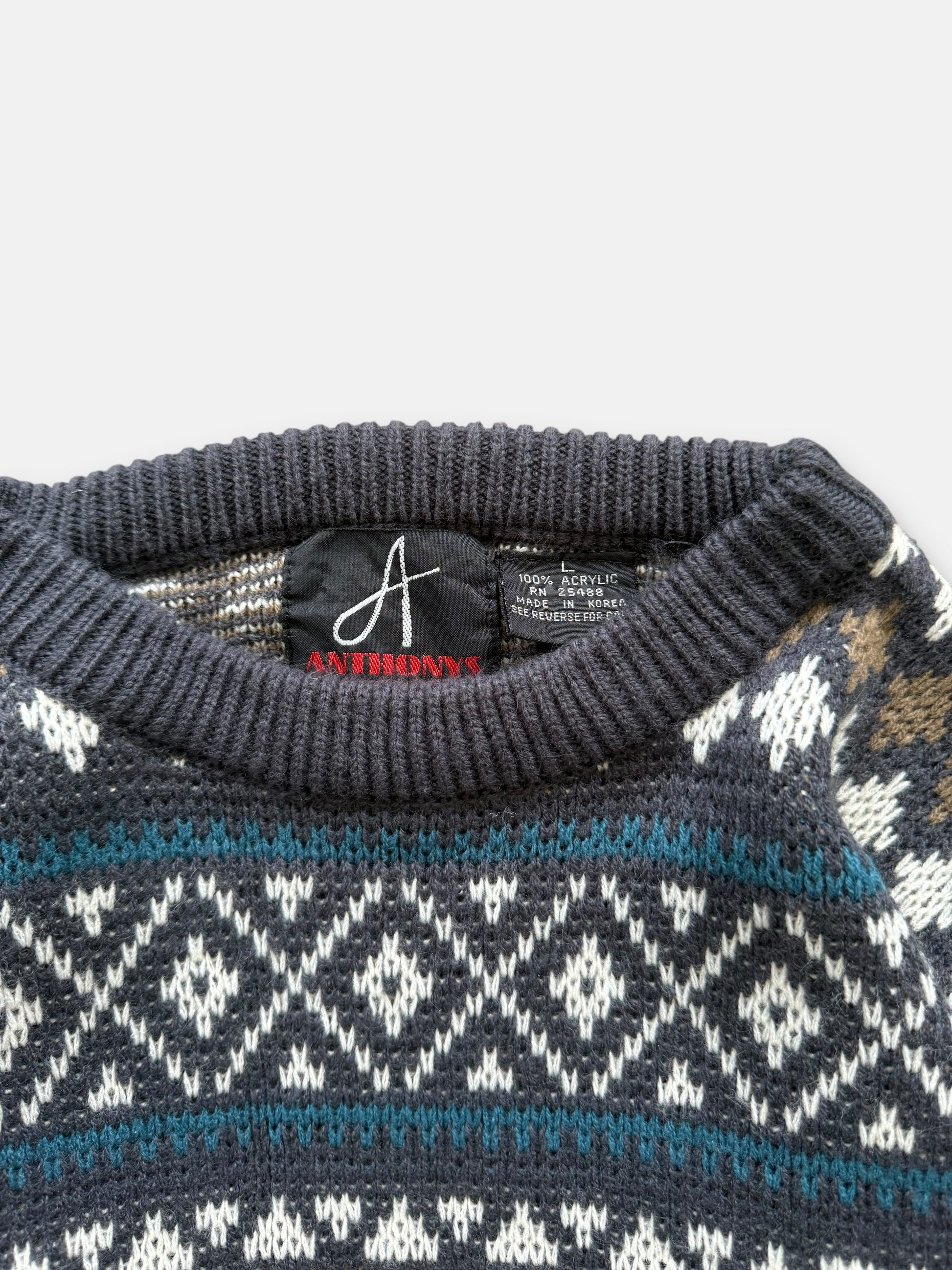 90s Anthony Knit Sweater (M)