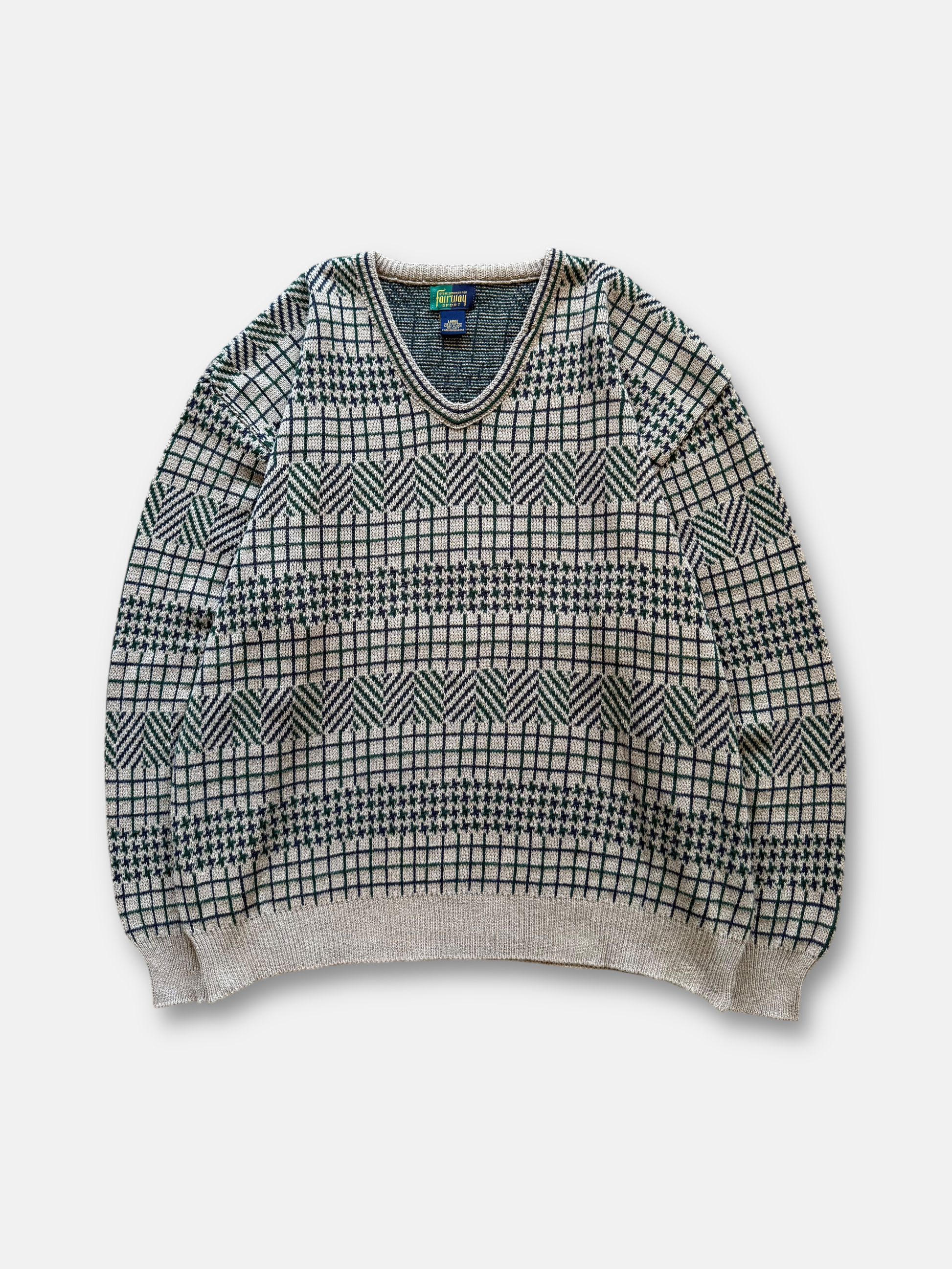 90s Fairway Sport Knit Sweater (L)