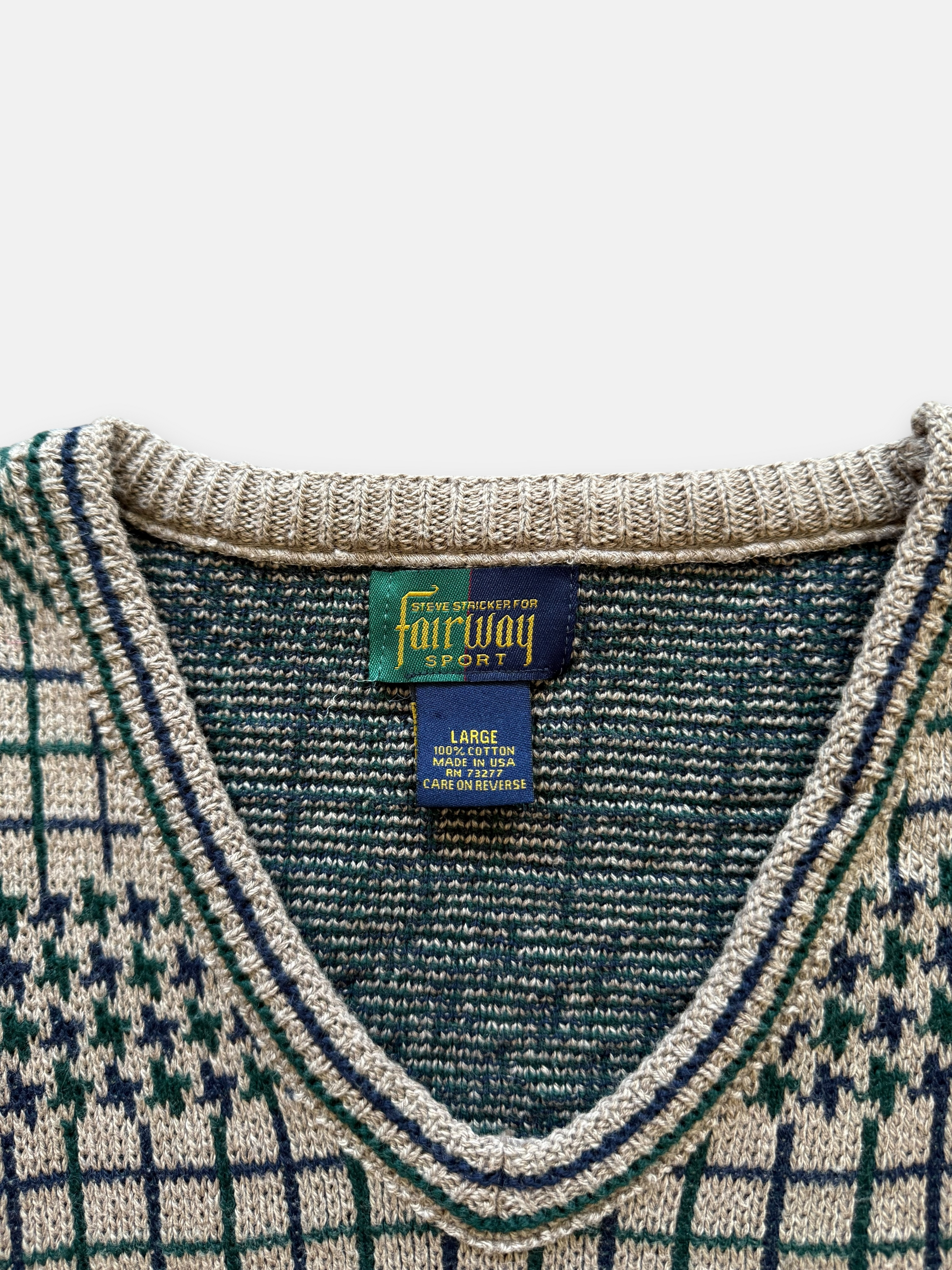 90s Fairway Sport Knit Sweater (L)