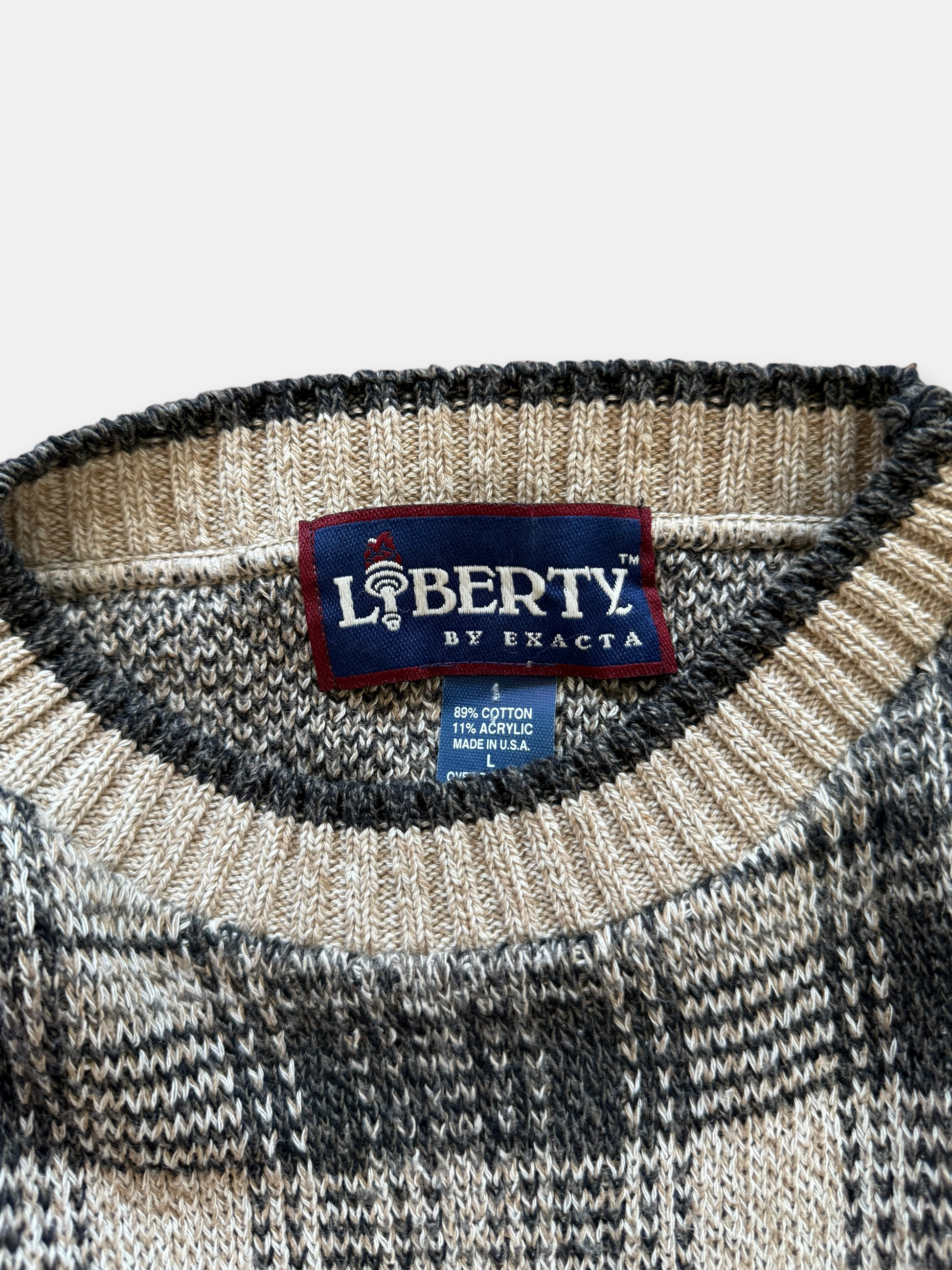90s Liberty Knit Sweater (L)