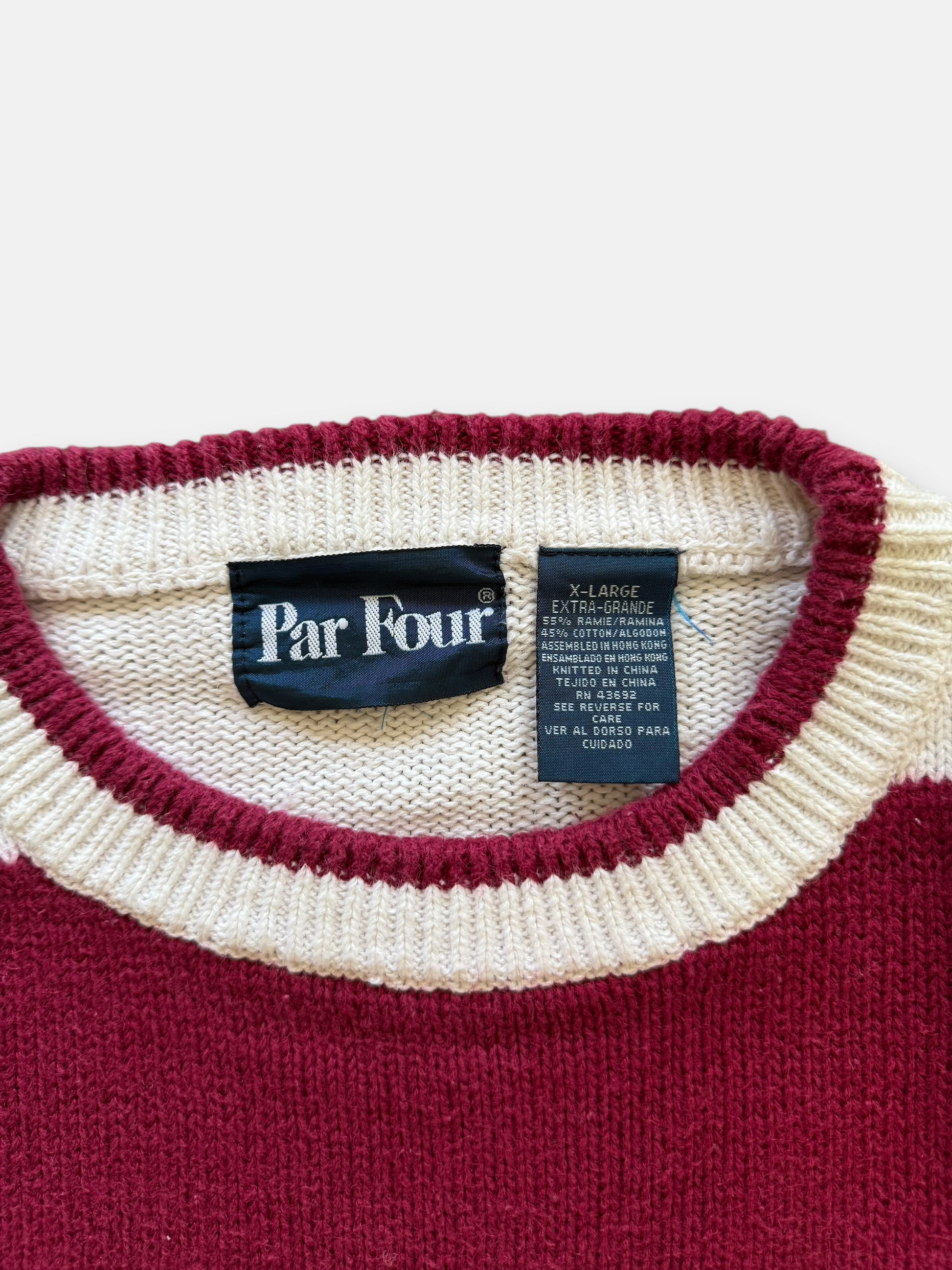 90s Par Four Golf Sweater (XL)