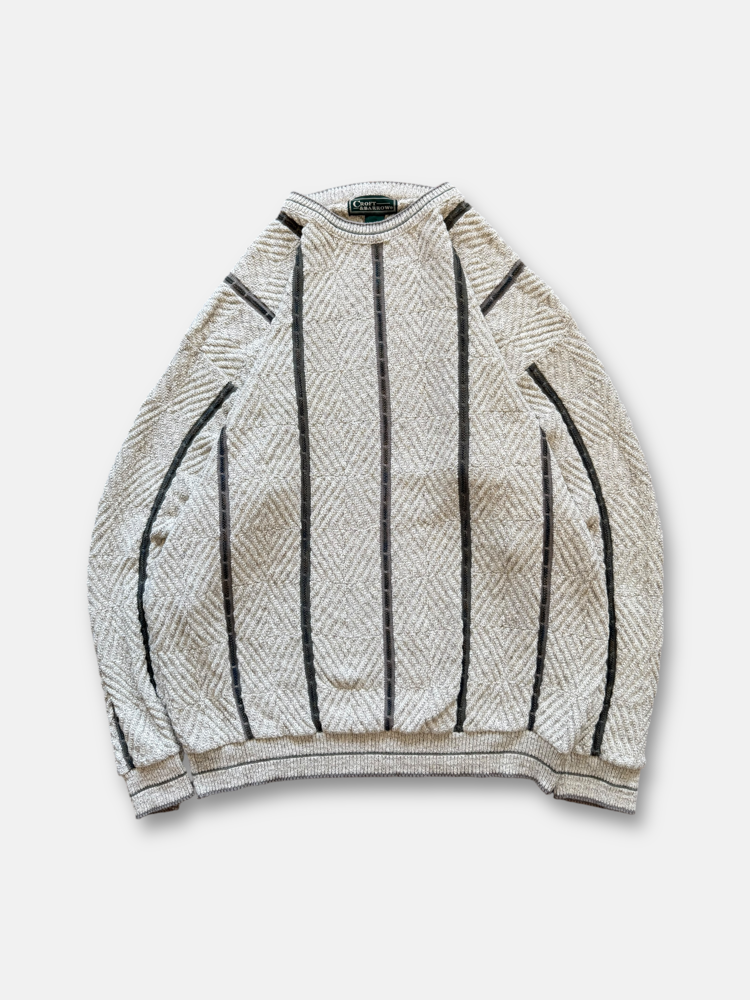 90s Croft & Barrow Knit Sweater (XL)
