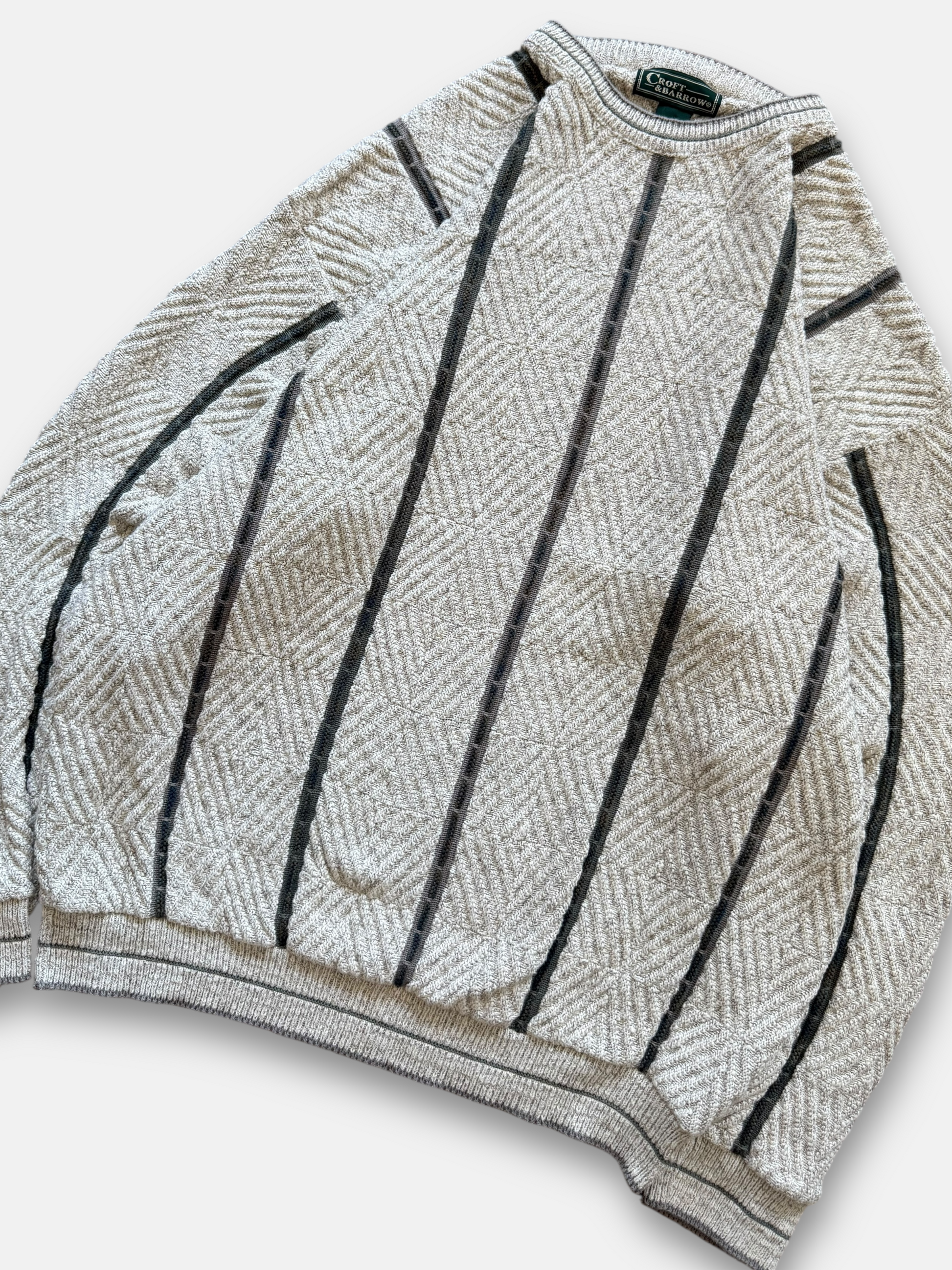 90s Croft & Barrow Knit Sweater (XL)