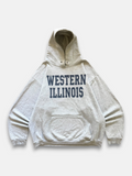 90s Western Illinois University Hoodie (XL)