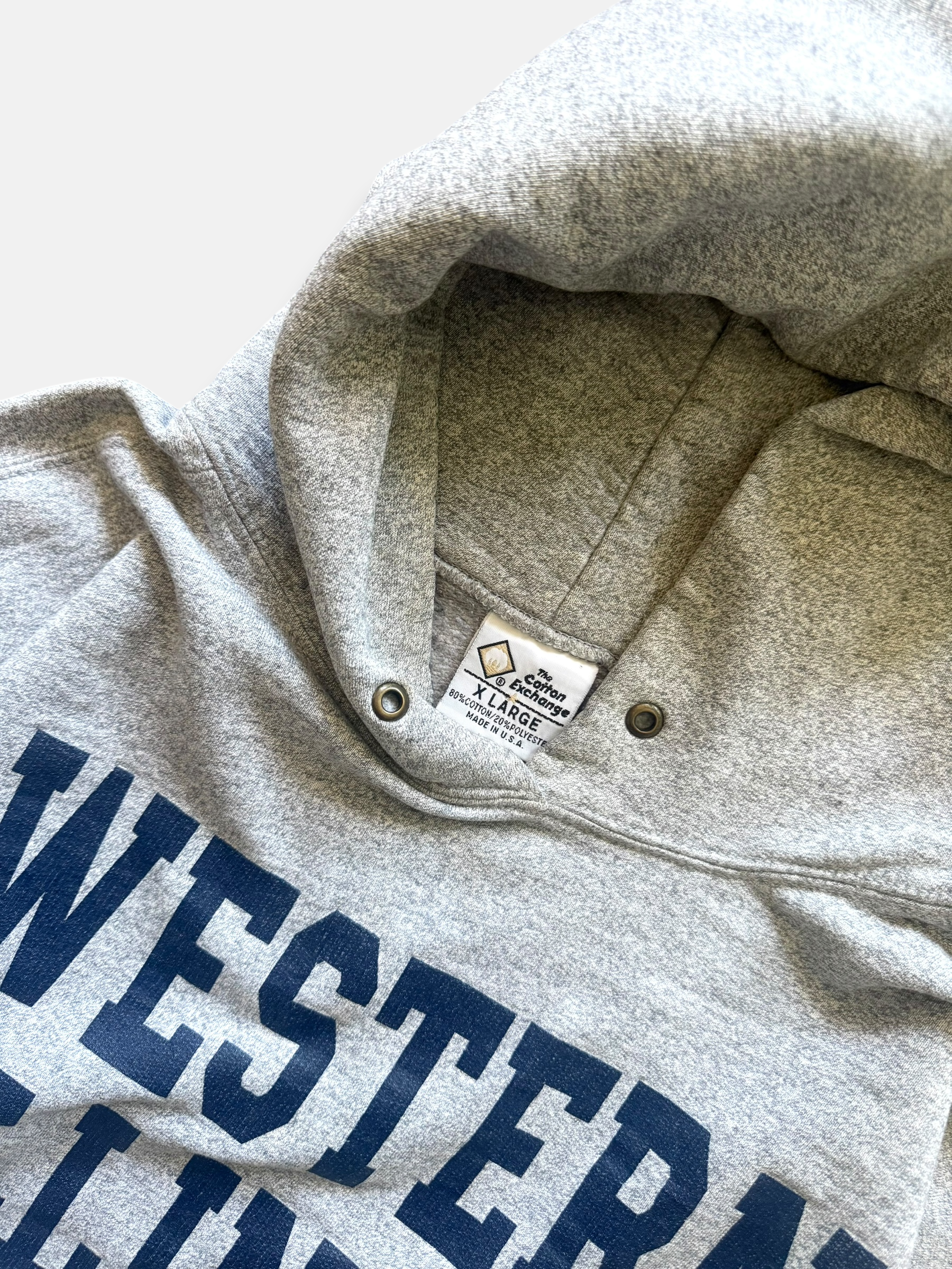 90s Western Illinois University Hoodie (XL)
