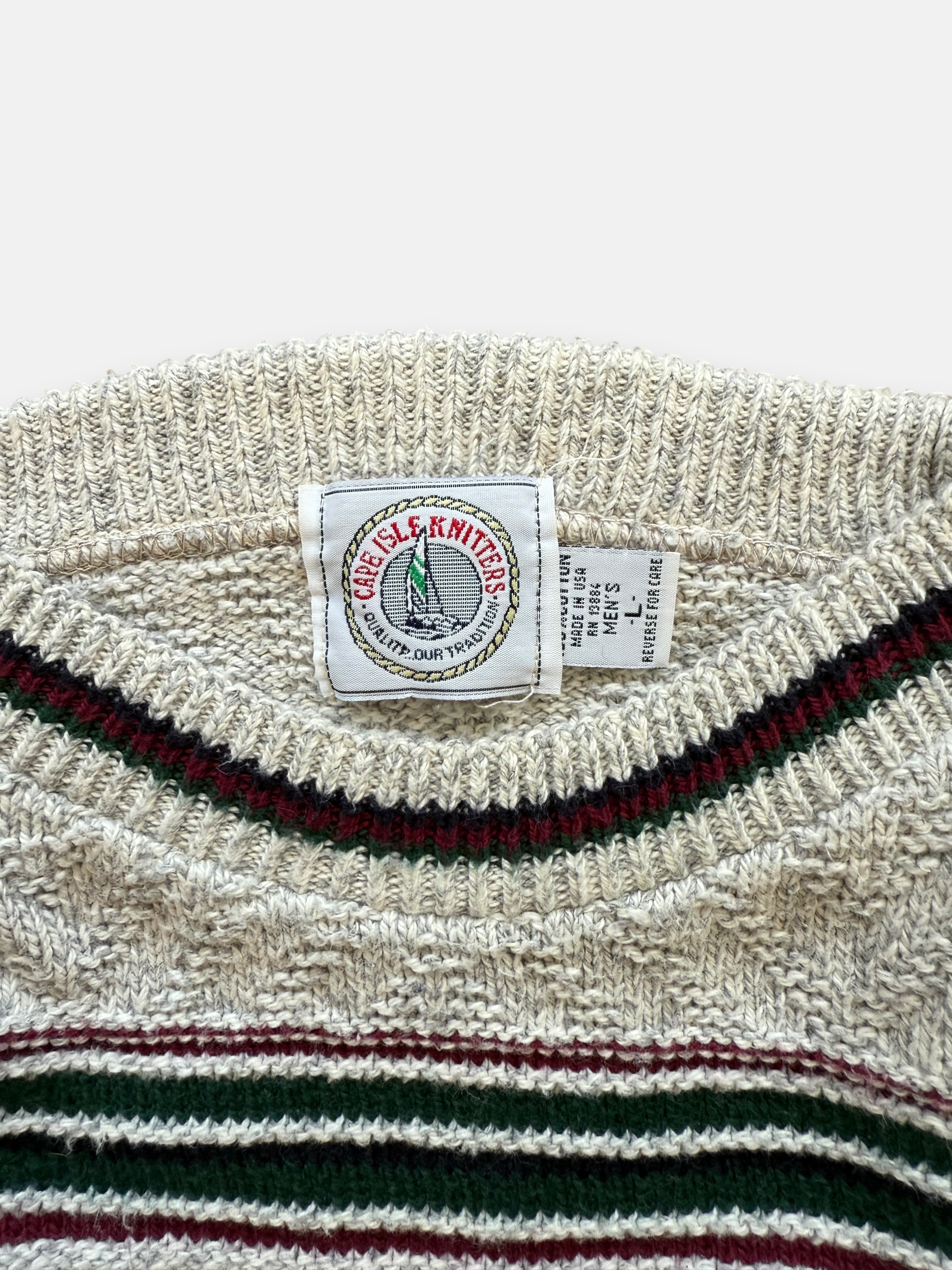 90s Cape Isle Knitters Sweater (L)