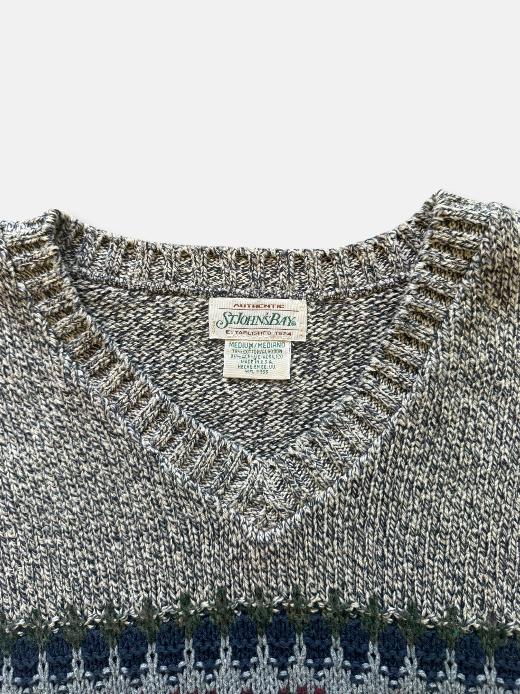 90s St. John's Bay Sweater (L)
