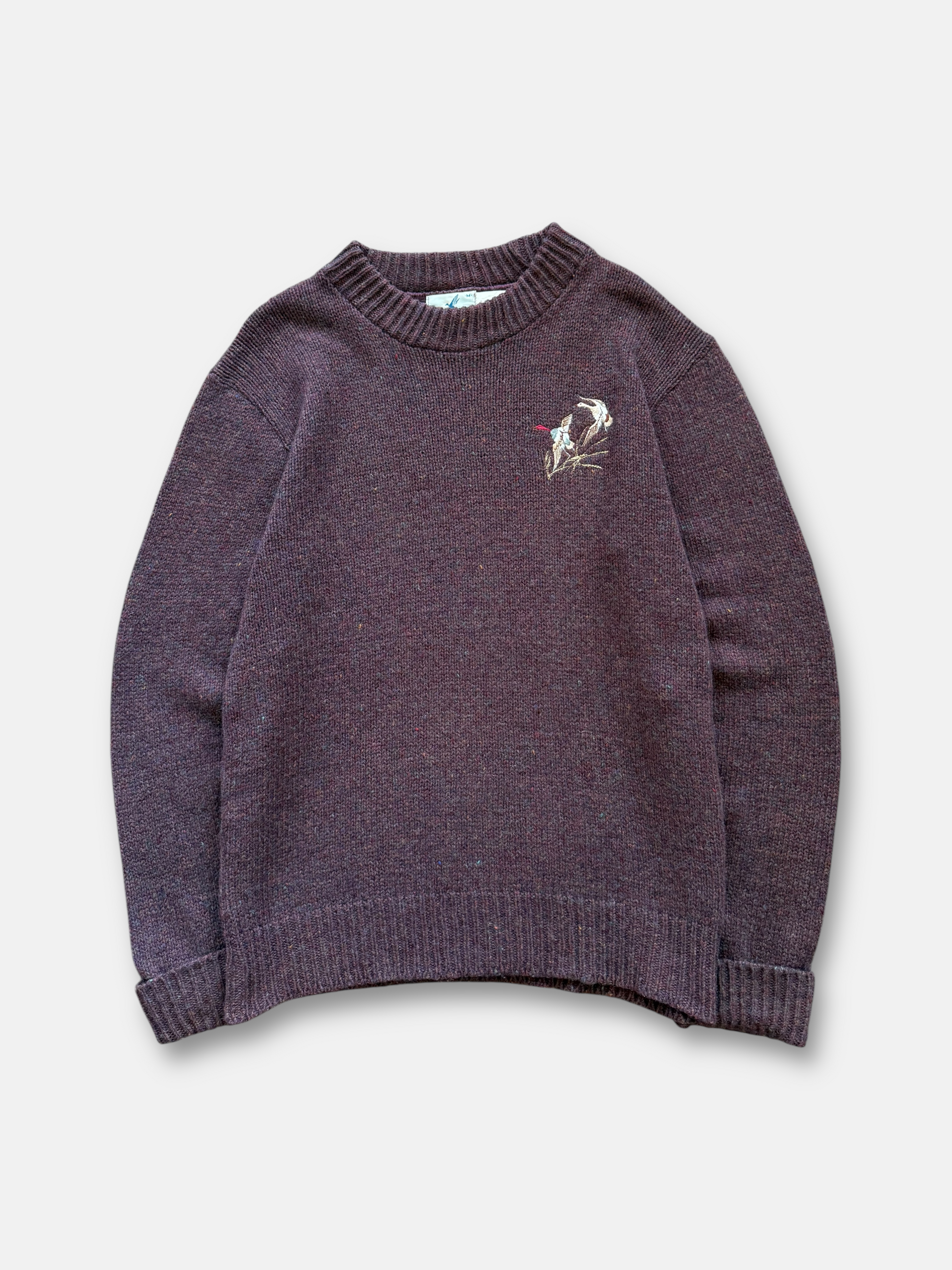 80s Flying Scotsman Wool Sweater (M)