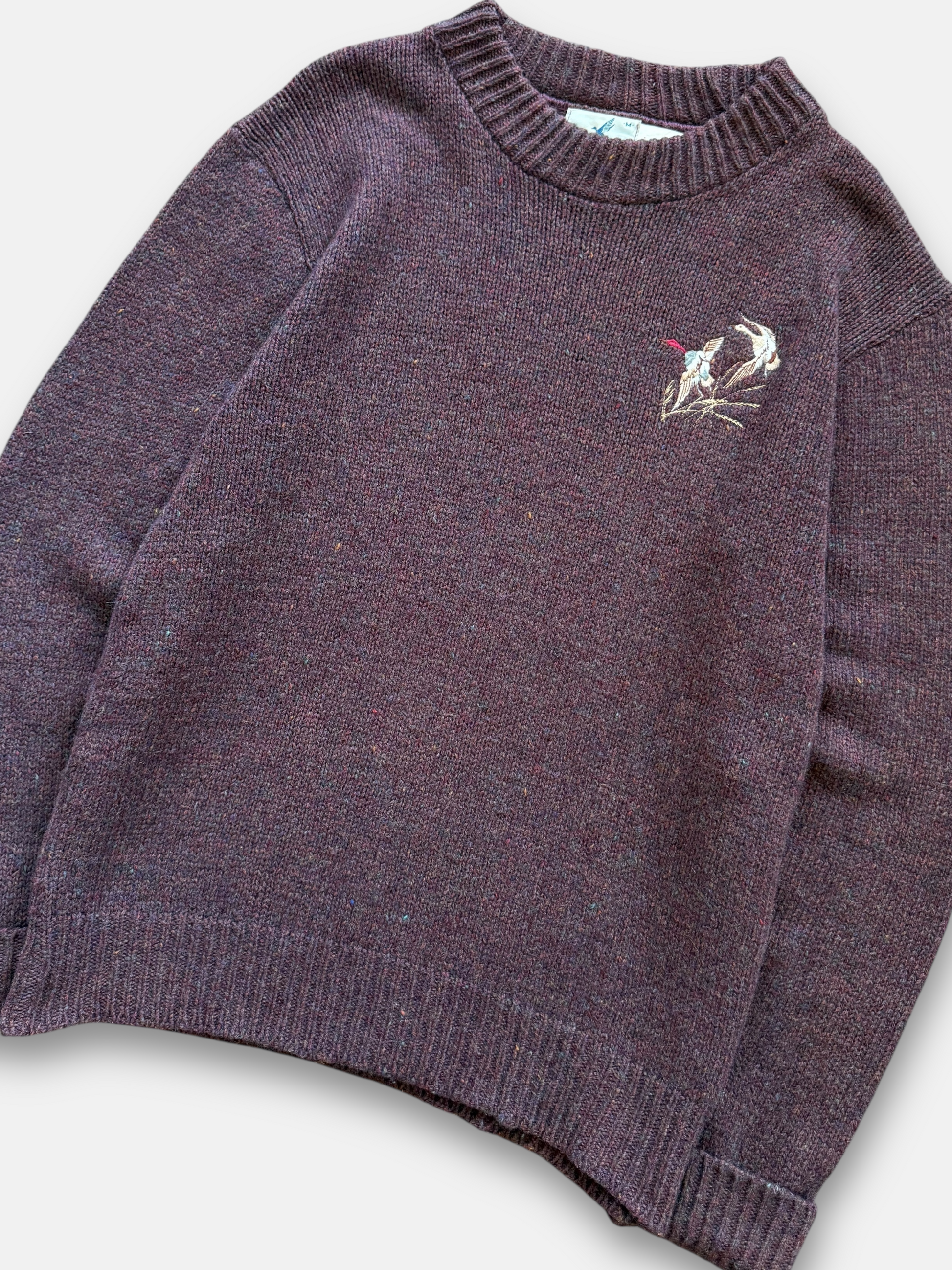 80s Flying Scotsman Wool Sweater (M)