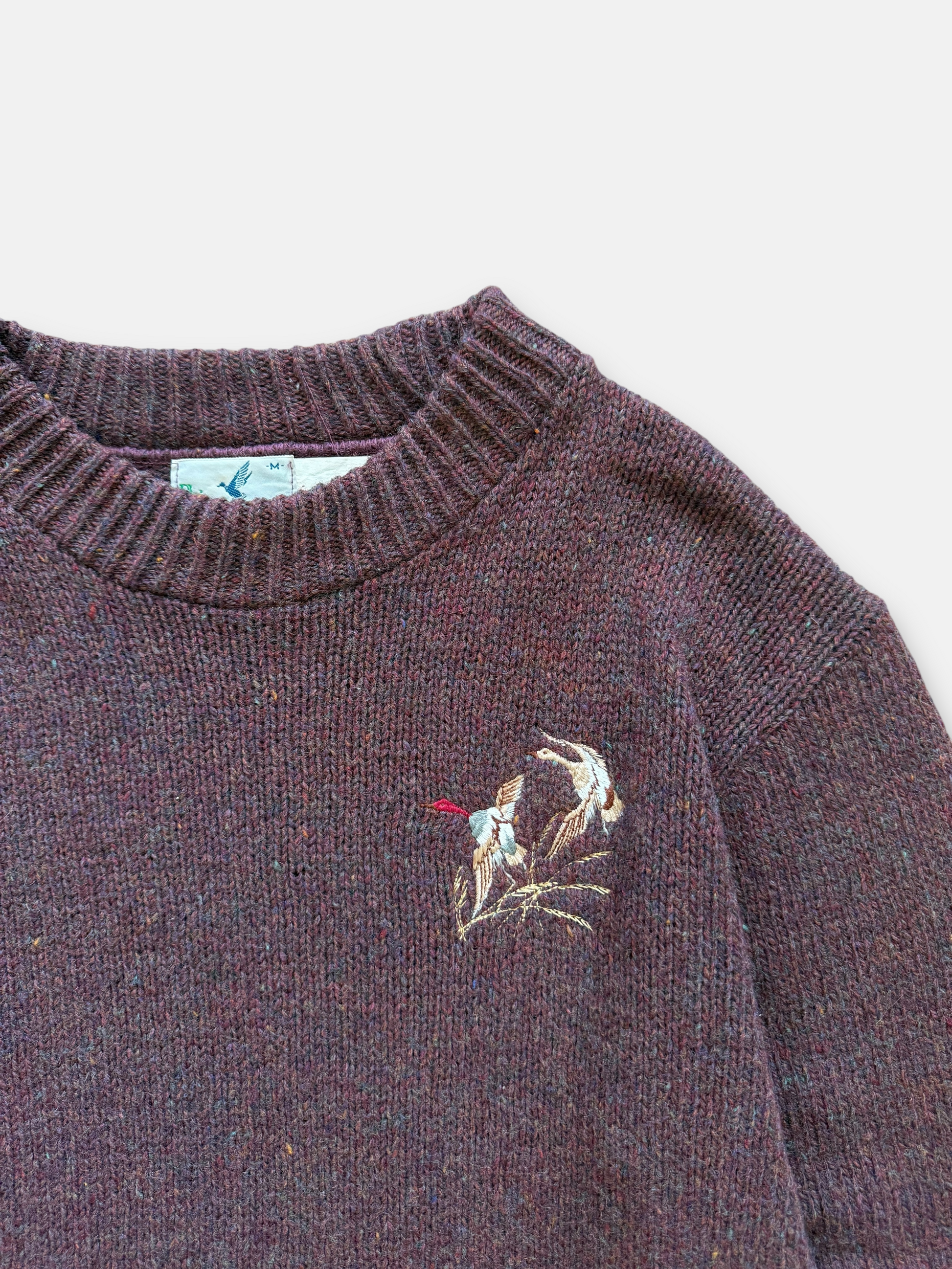 80s Flying Scotsman Wool Sweater (M)