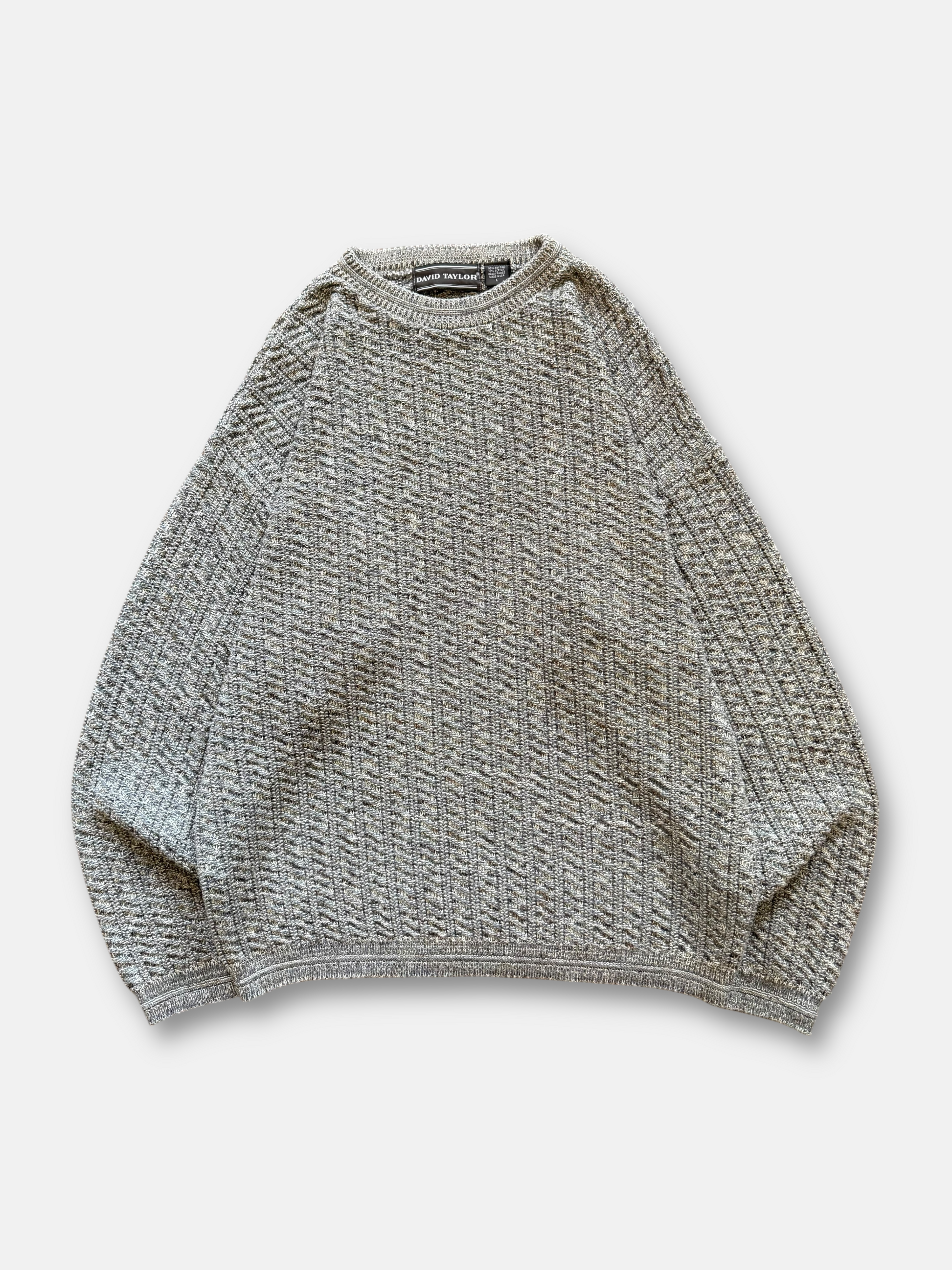 90s David Taylor Knit Sweater (L)