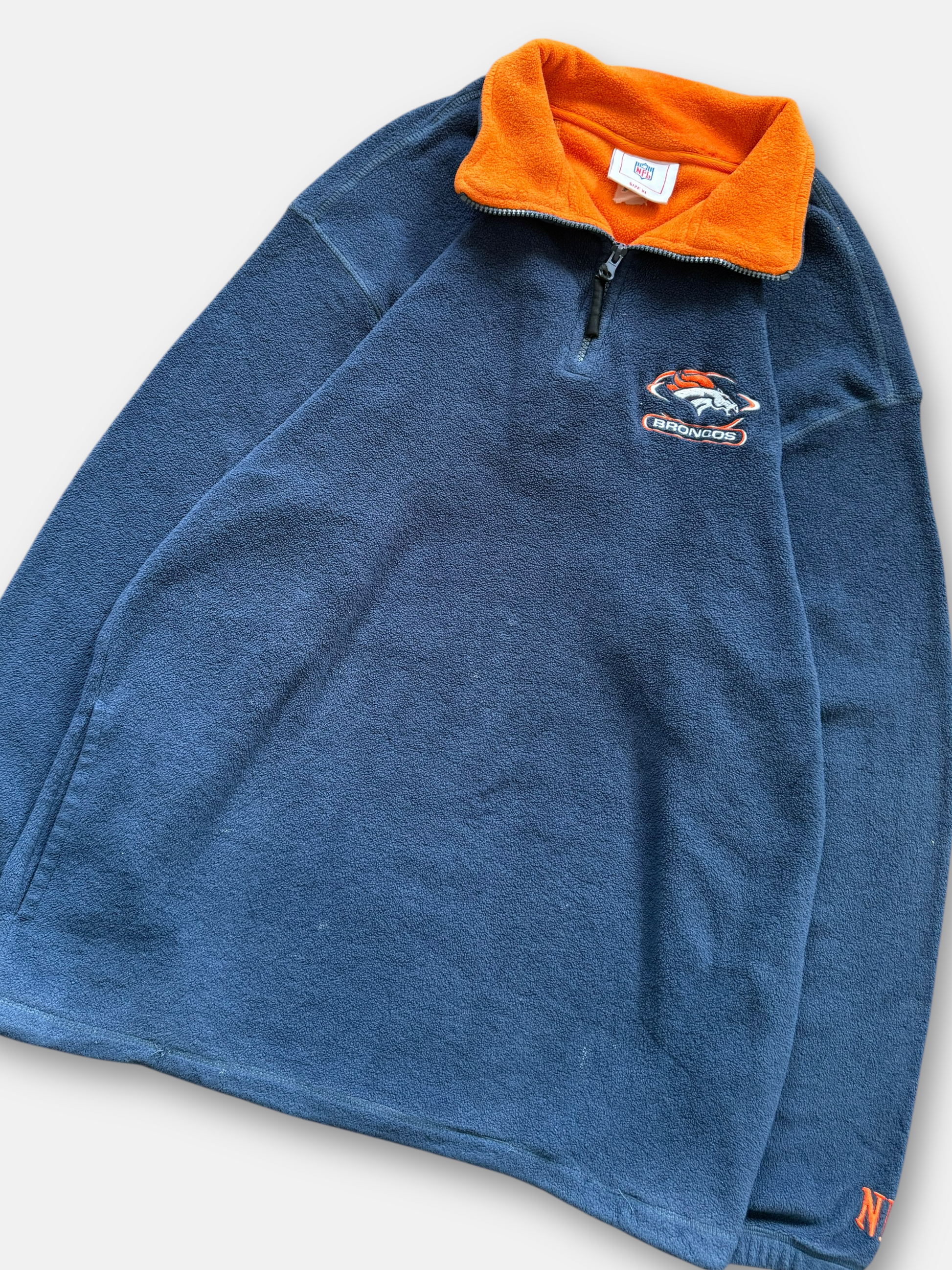 00s Broncos Quarter-Zip Fleece (XL)