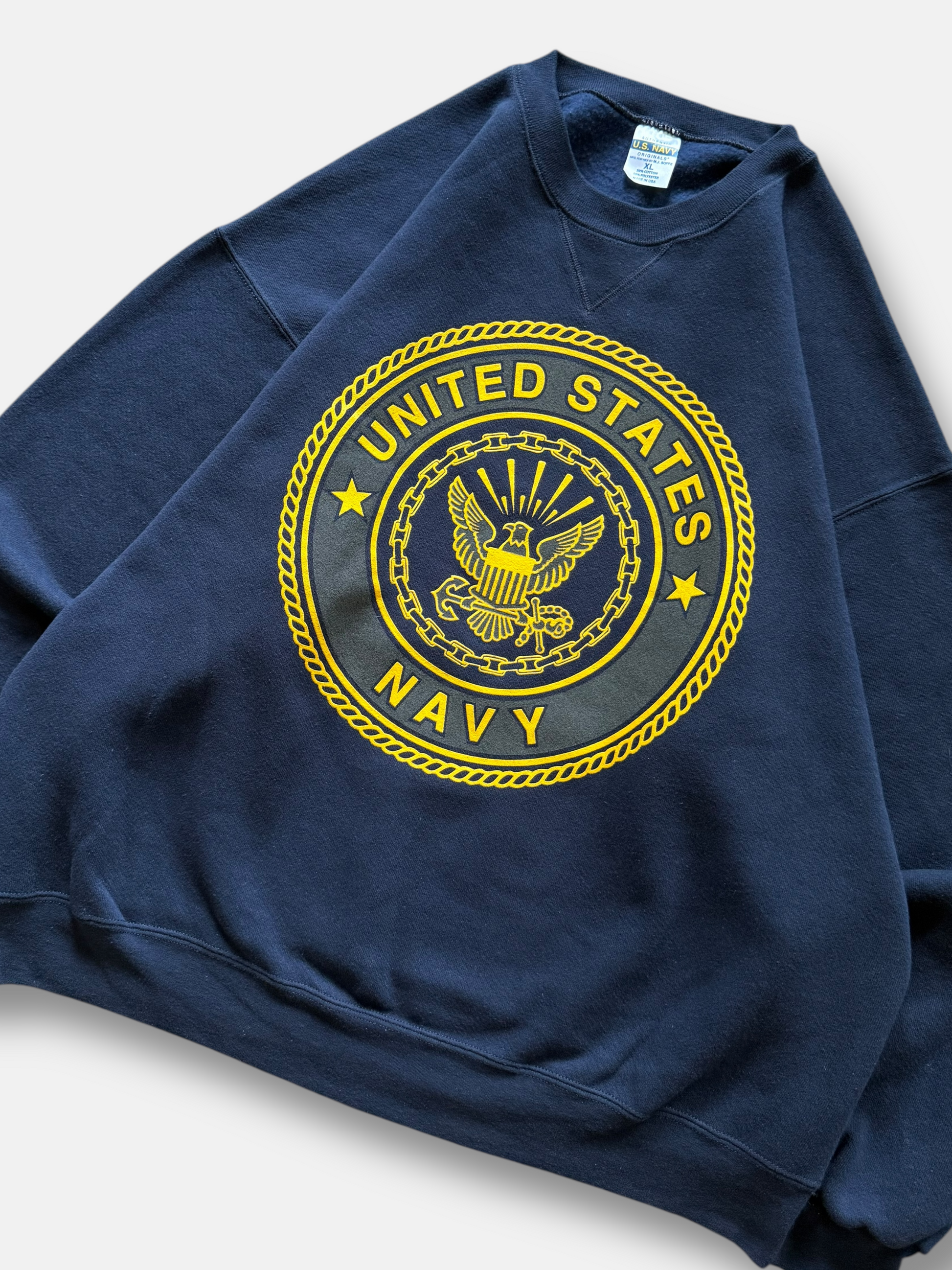 90s US Navy Sweatshirt (XL)