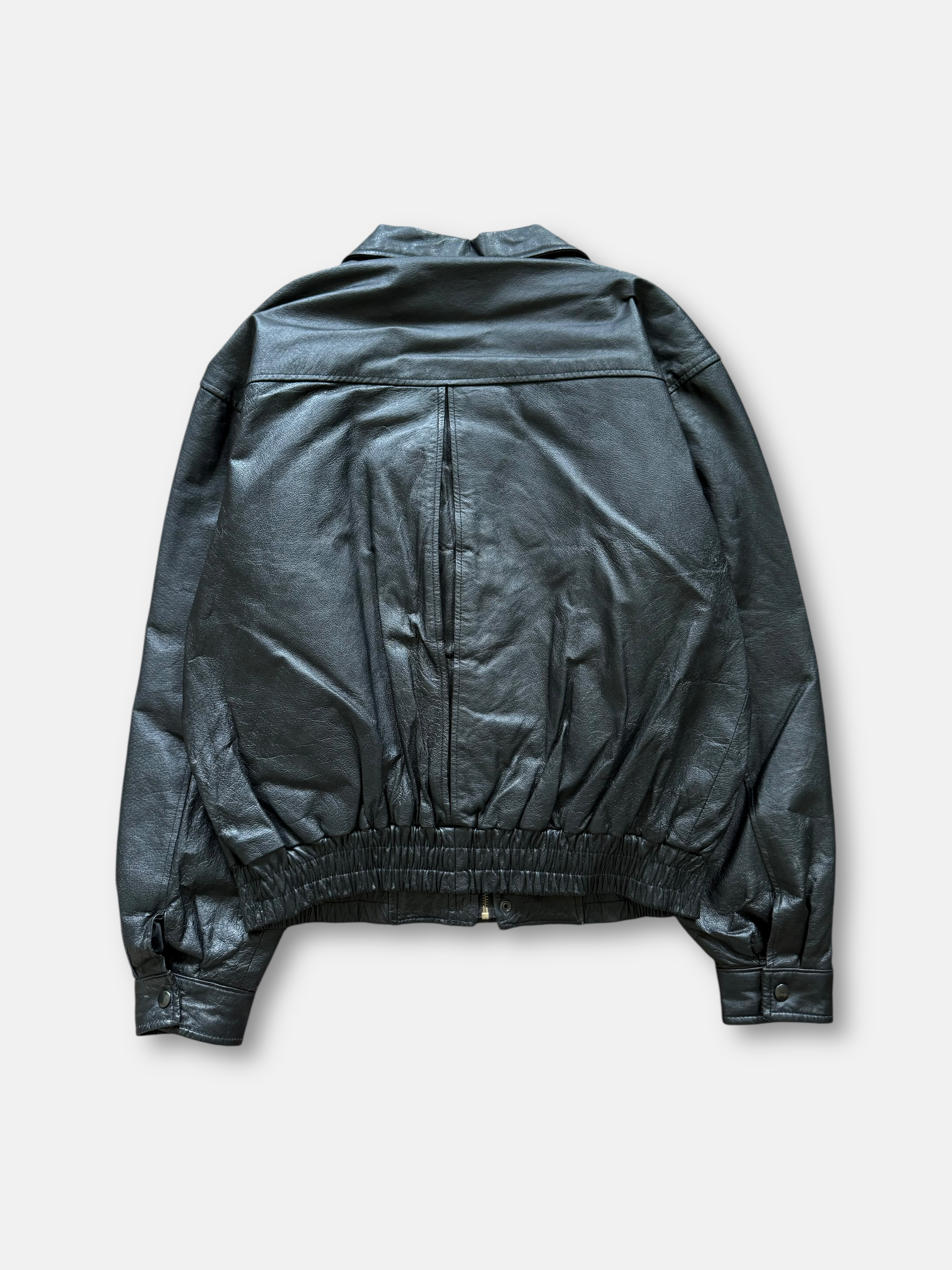 90s Euro Style Gino Leather Jacket (L)