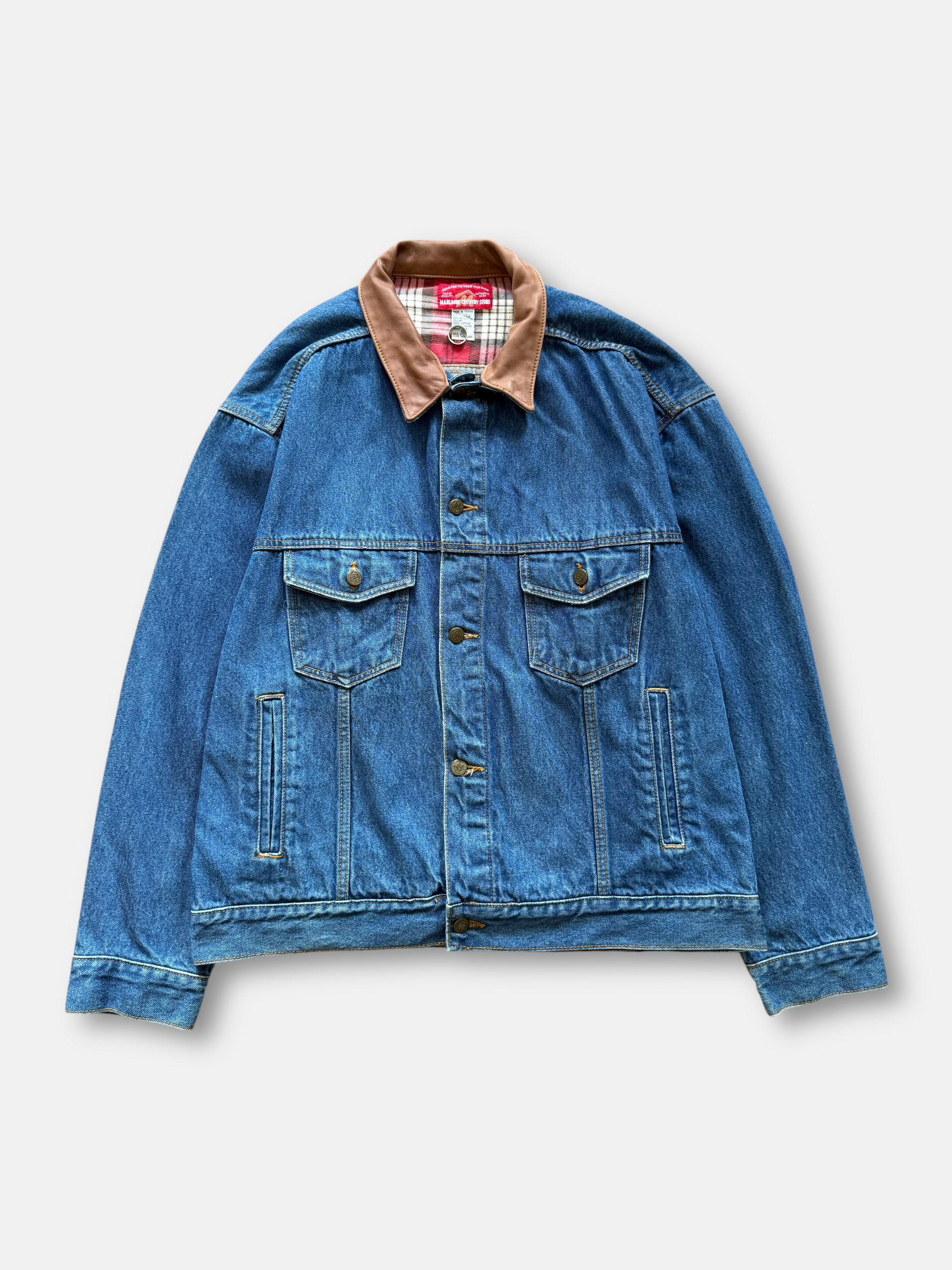 90s Marlboro Denim Jacket (XL)