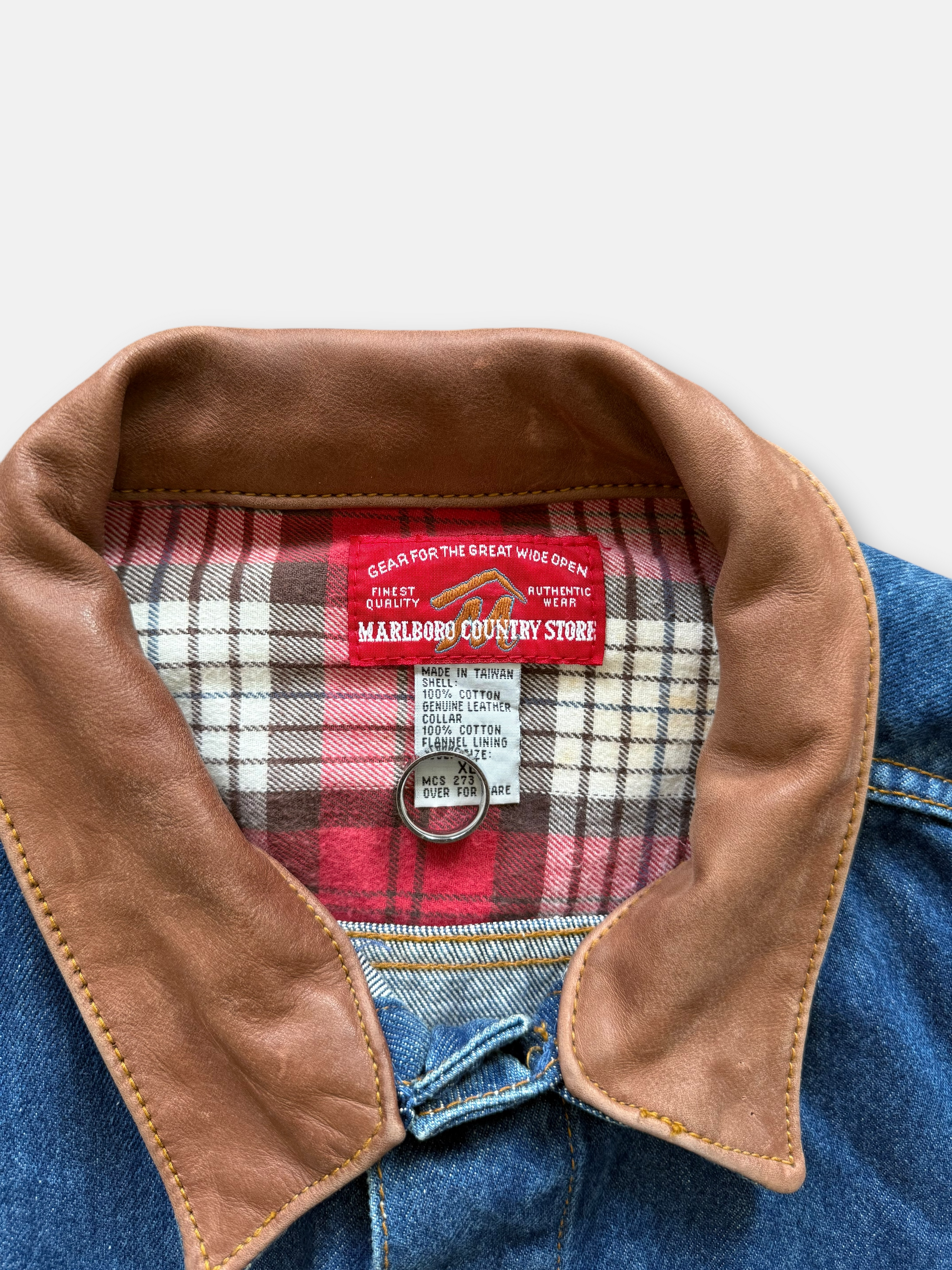 90s Marlboro Denim Jacket (XL)