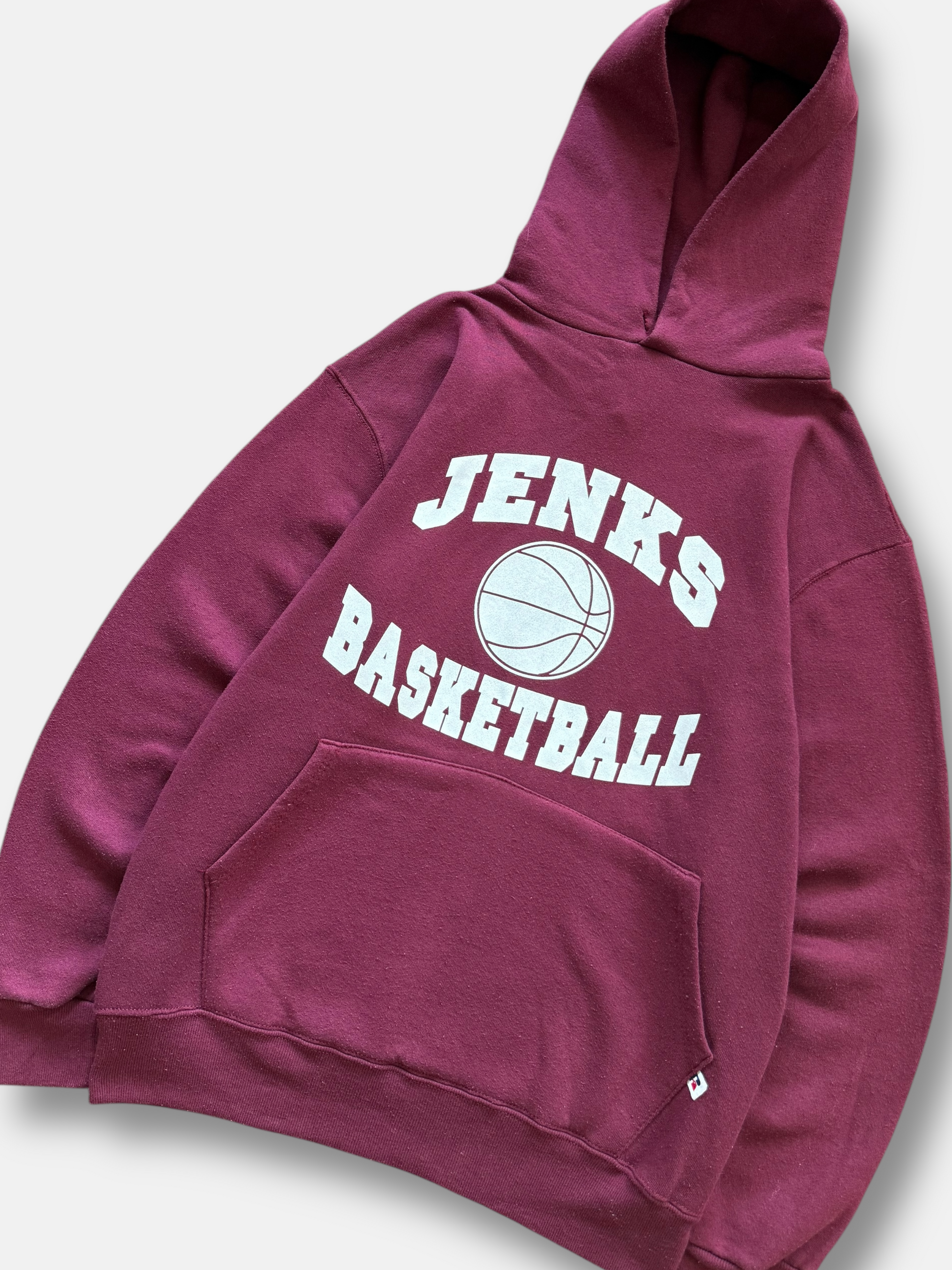 90s Jenks Basketball Russell Hoodie (M)