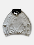 90s Straight Down Henley Pullover (M)