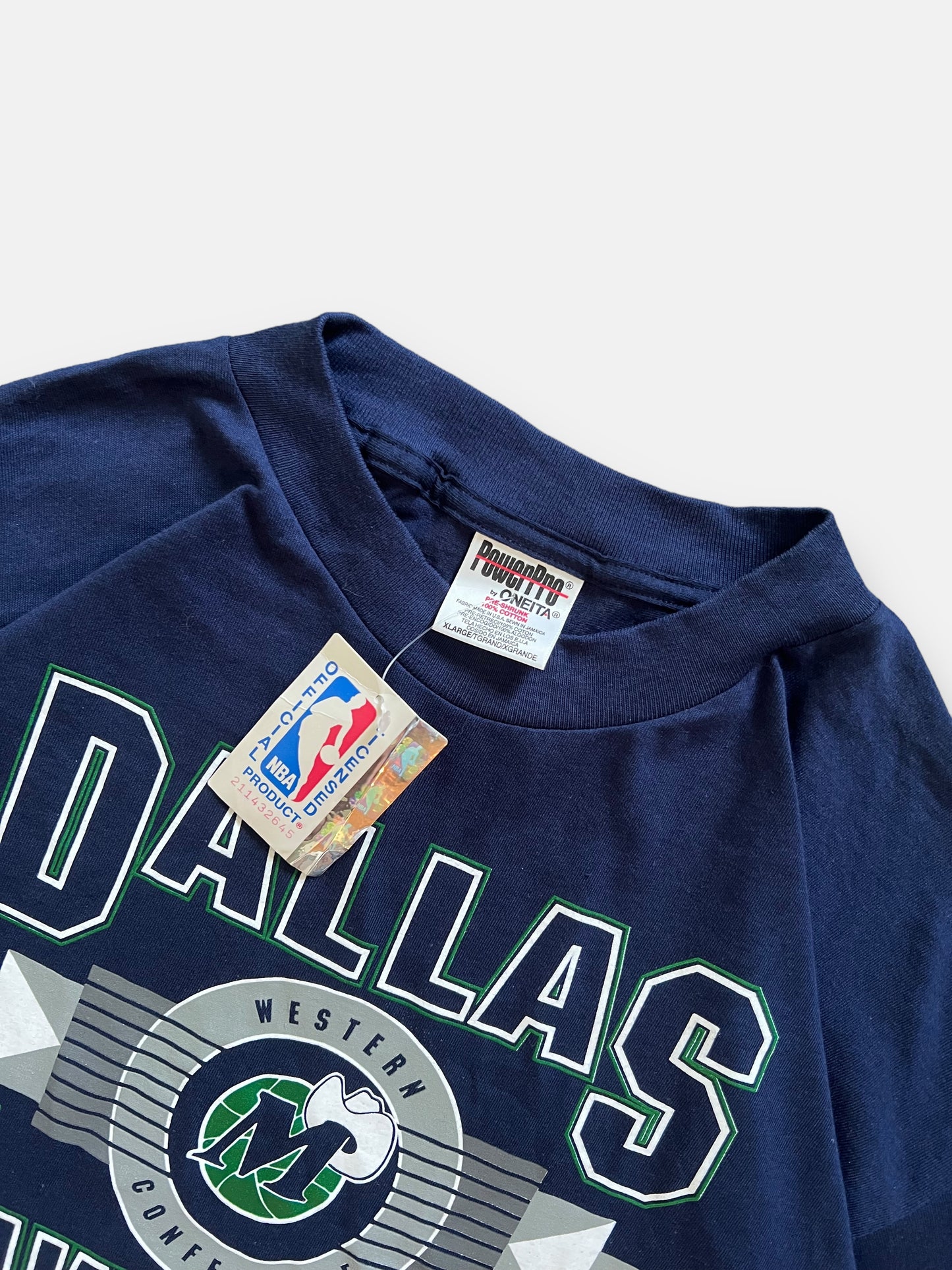 90s Deadstock Dallas Mavs Tee (XL)