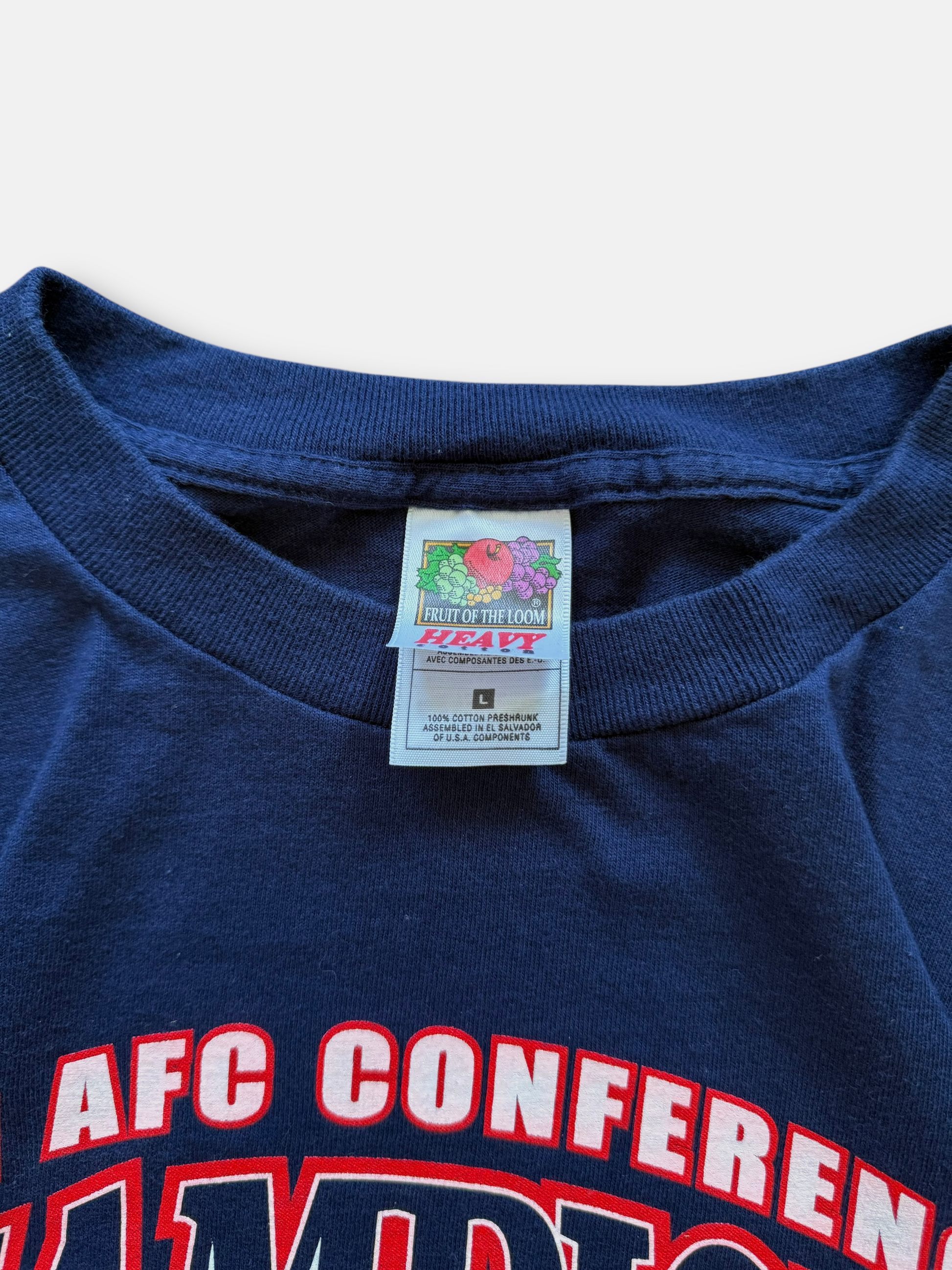 '01 New England Patriots Tee (L)
