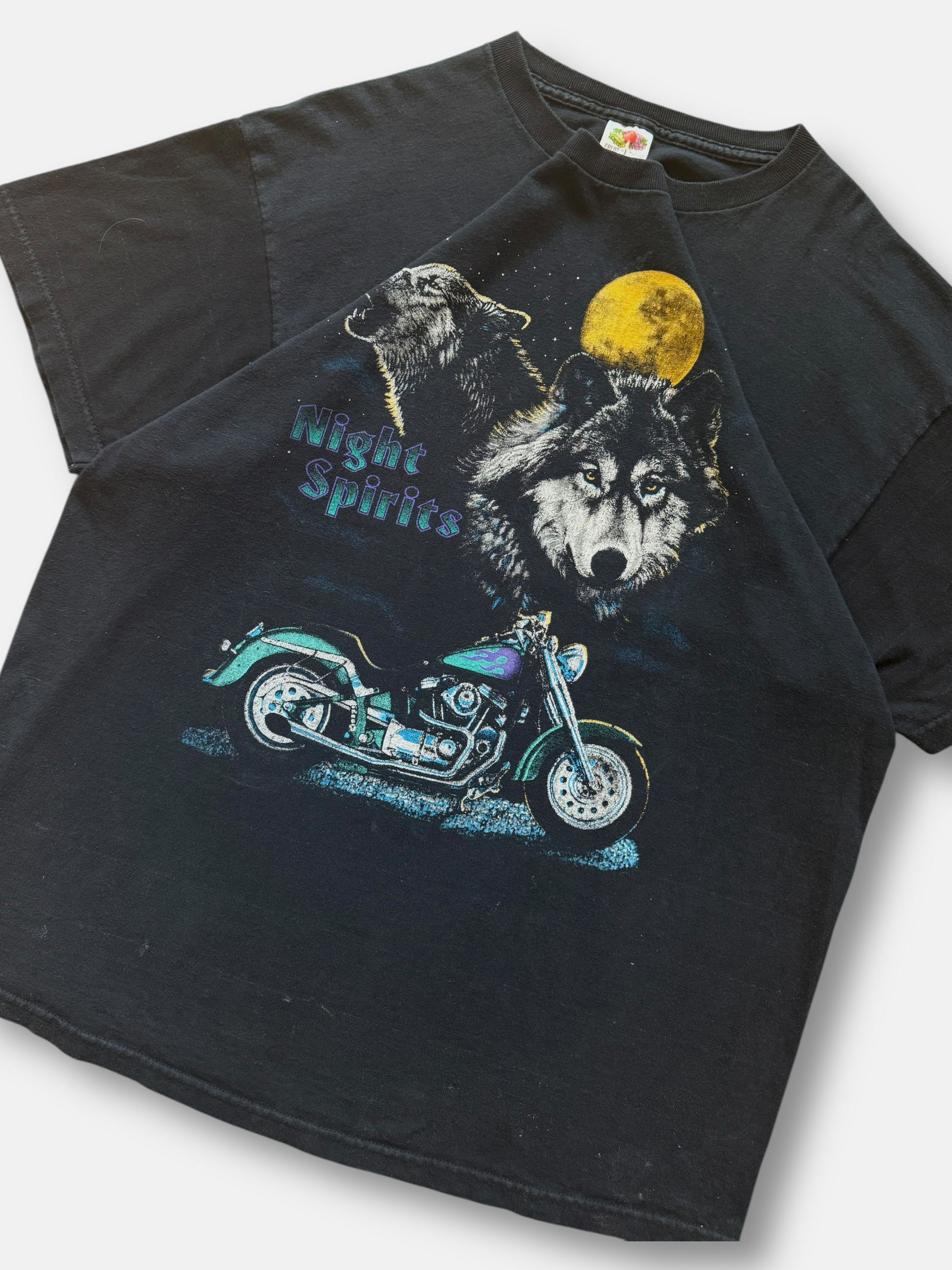 90s Night Spirits Wolf Tee (XL)