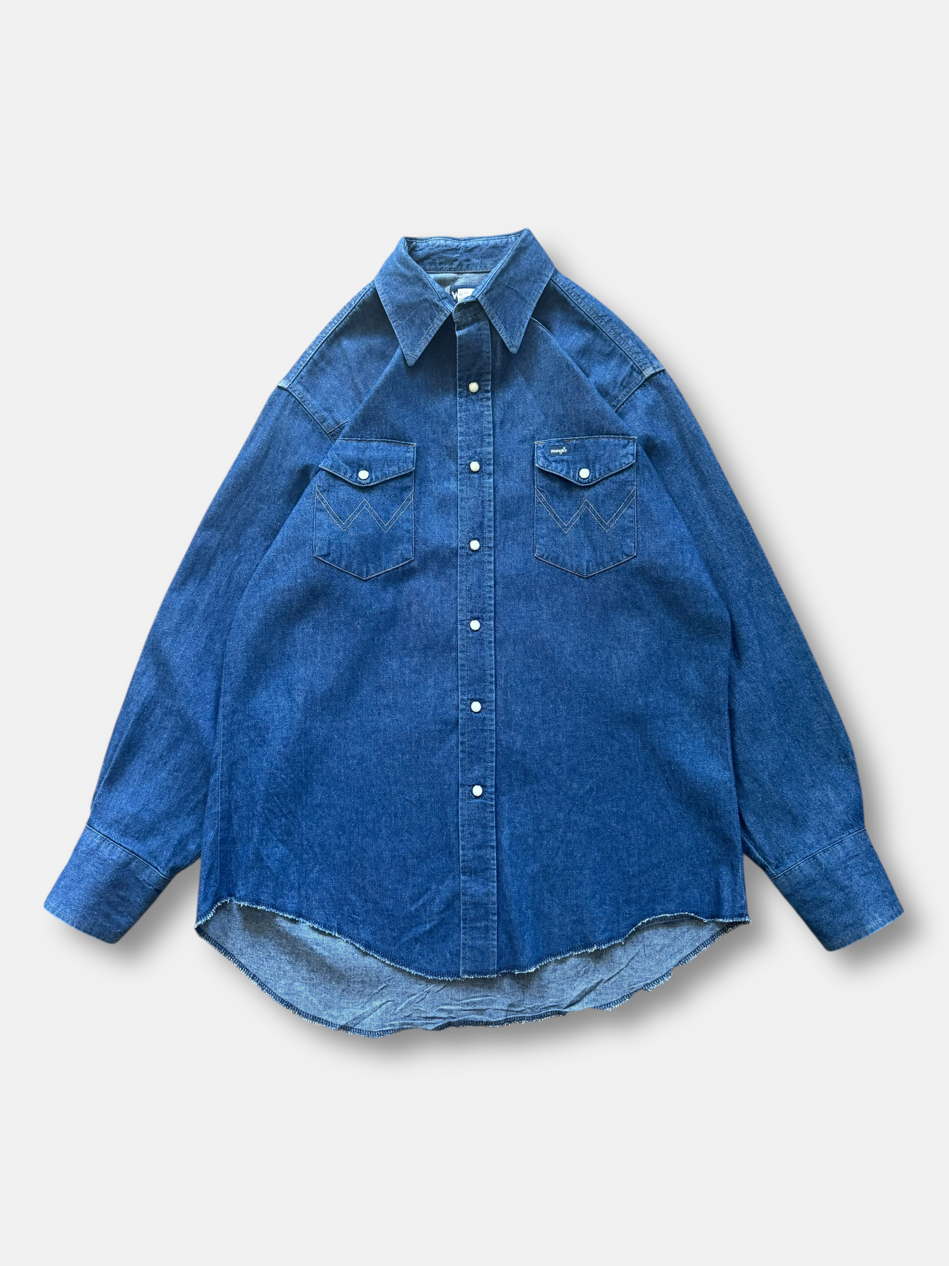 90s Wrangler Pearl Snap Button-Up (XL)