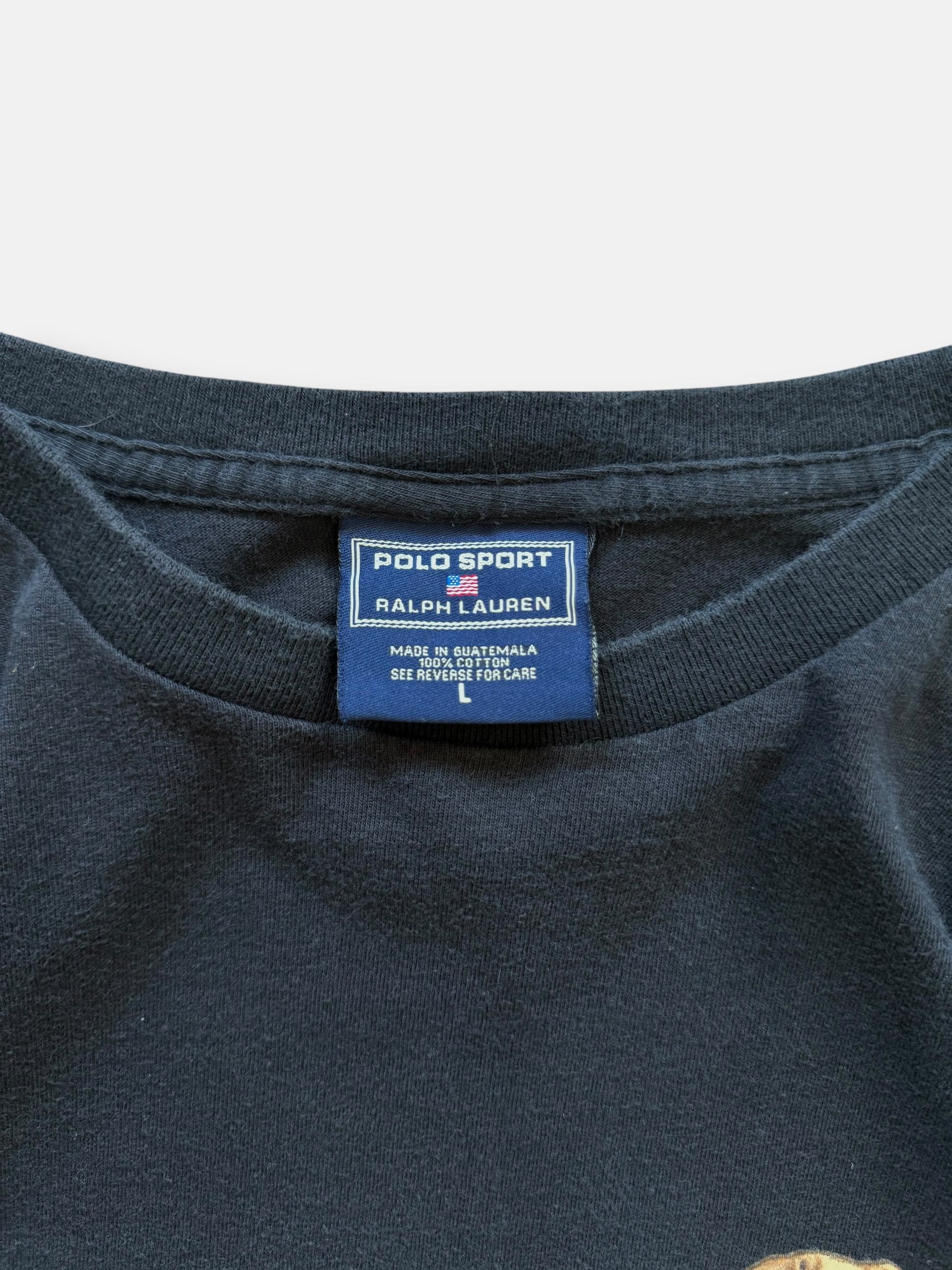 90s Polo Sport RL Dog Golden Retriever Tee (XL)