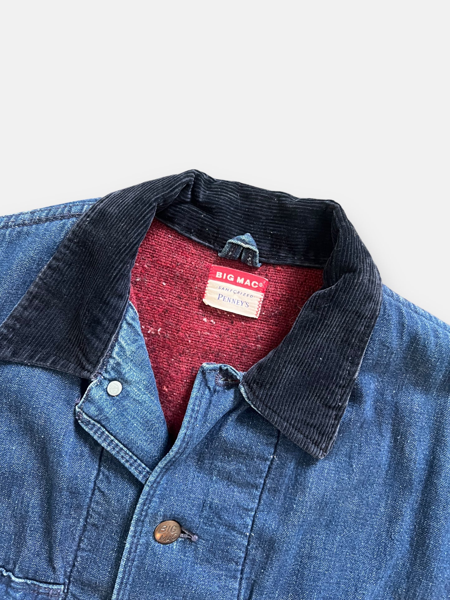 60s Big Mac Denim Chore Jacket (L)