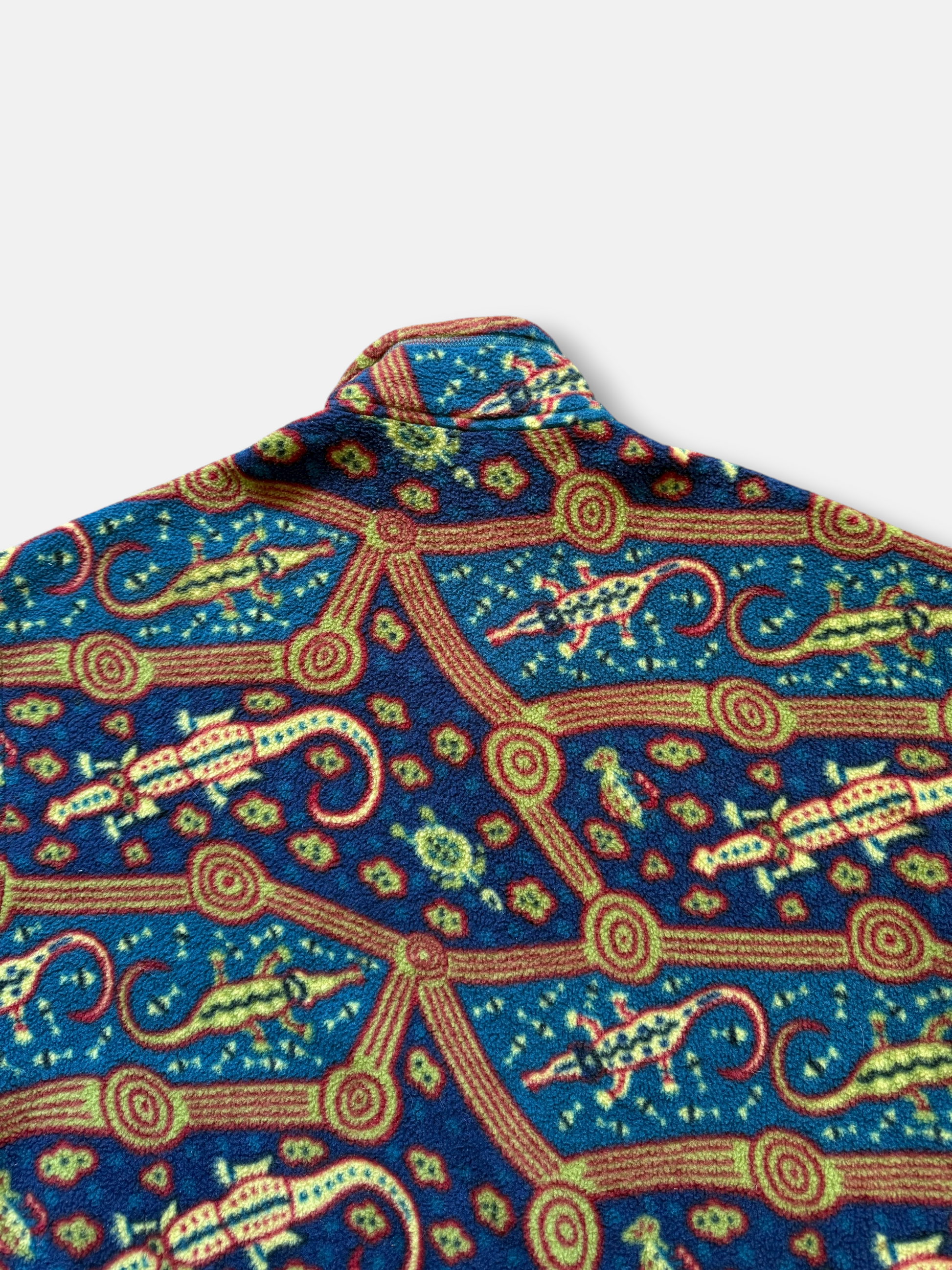 90s Patagonia T-Snap Synchilla 'Bluegrass Crocodile' (XL)