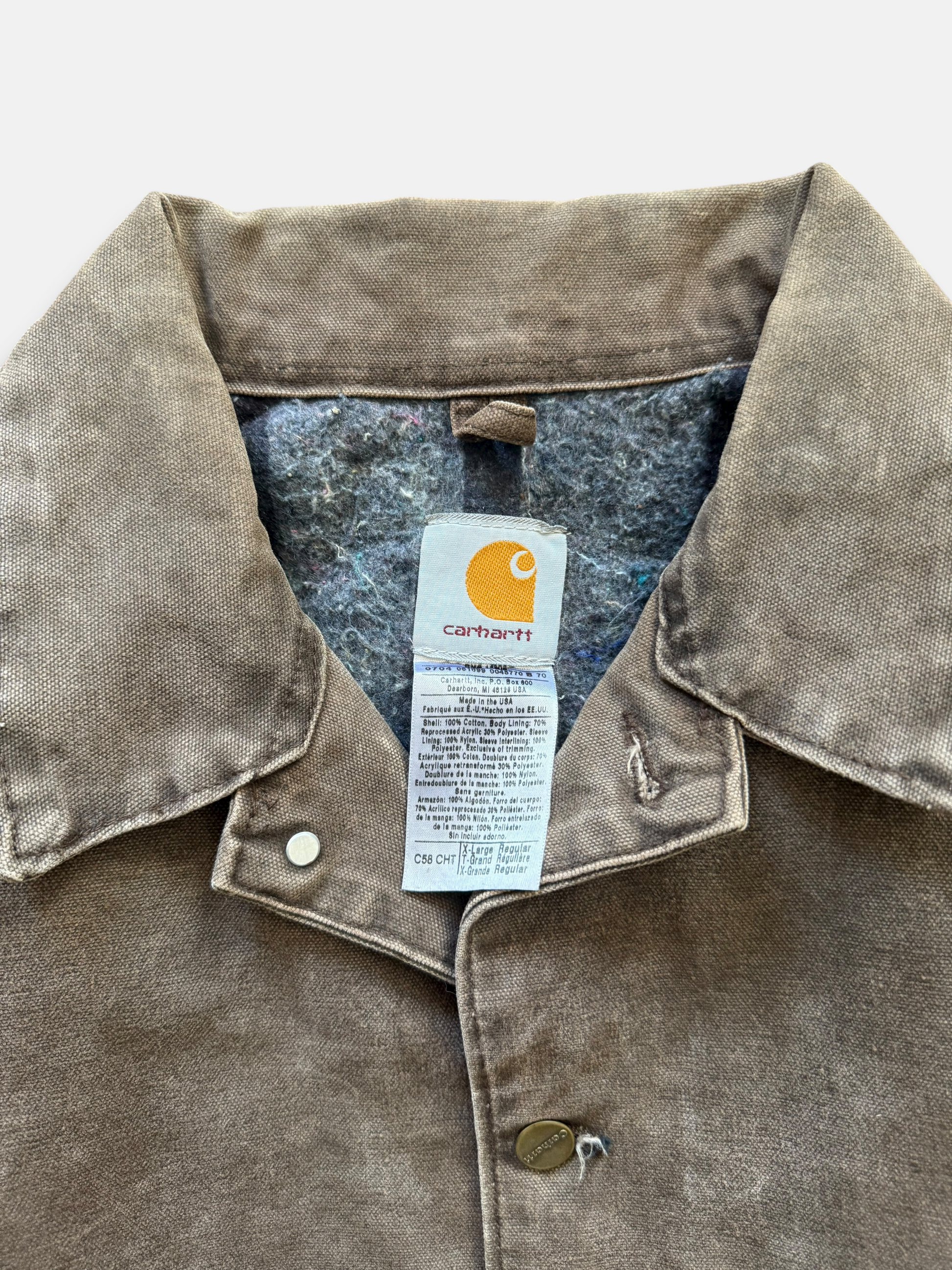 90s Carhartt Chore Jacket (XL)