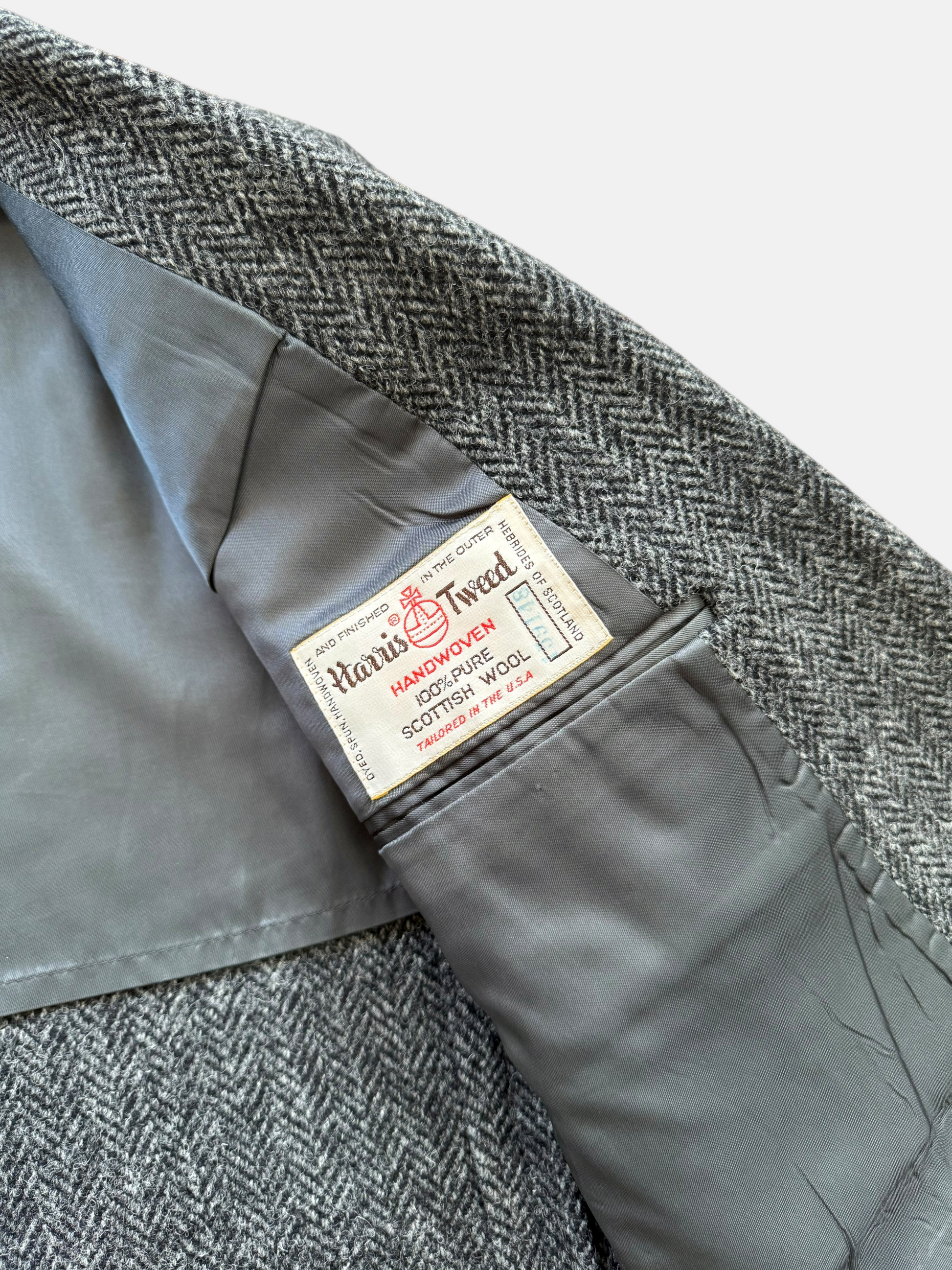 90s Harris Tweed Wool Blazer (40R)