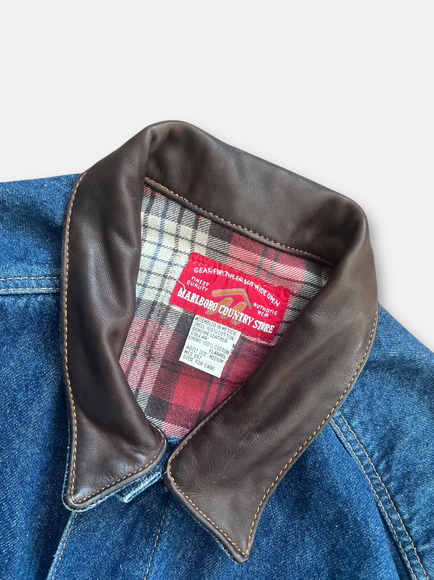 90s Marlboro Denim Jacket (L)