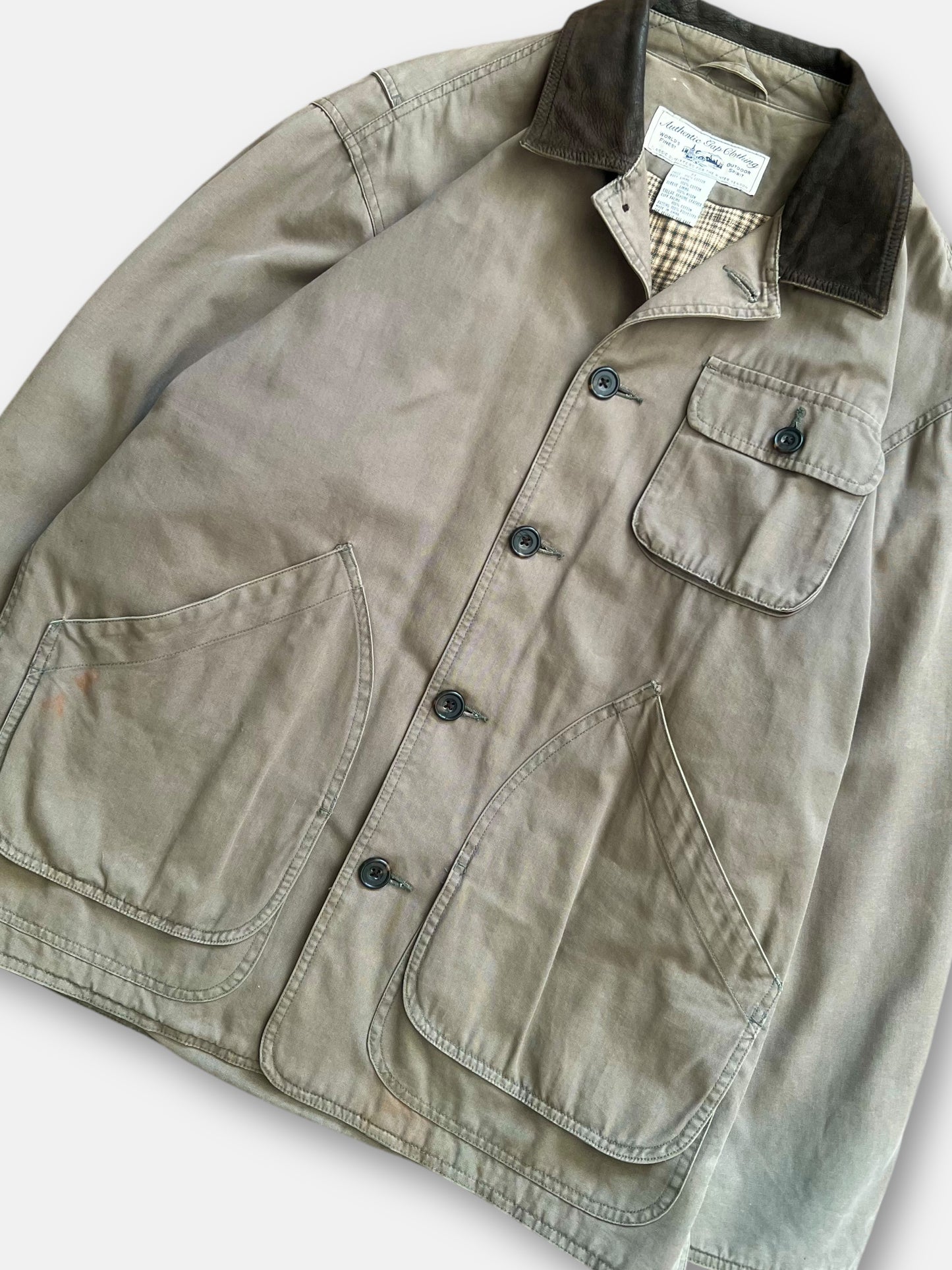 90s Olive GAP Chore Jacket (L)