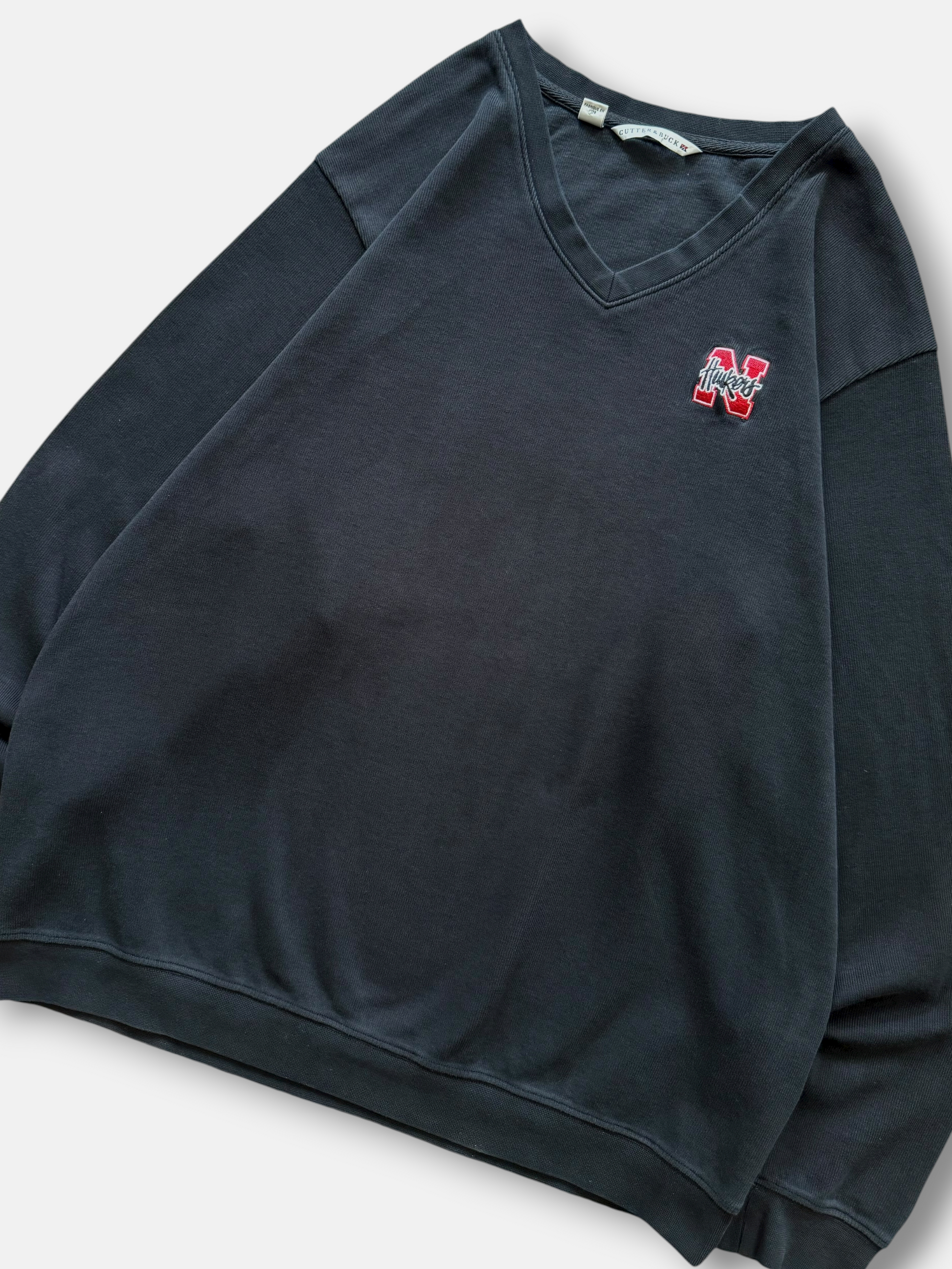 90s Nebraska Huskers Golf Pullover (L)