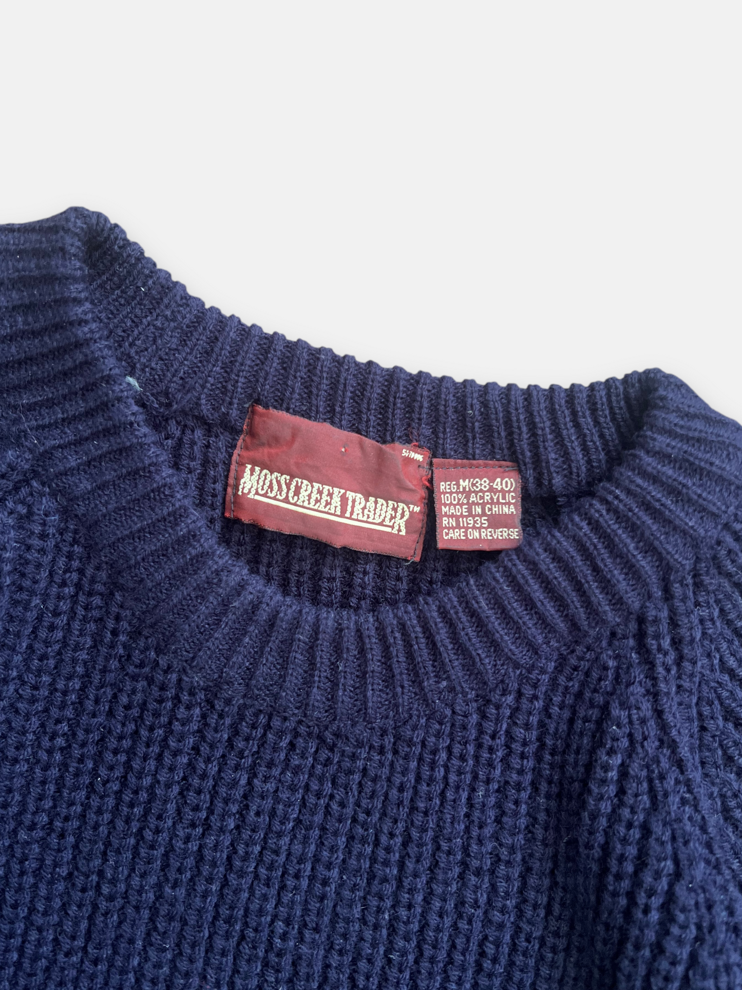 90s Moss Creek Trader Knit (M)