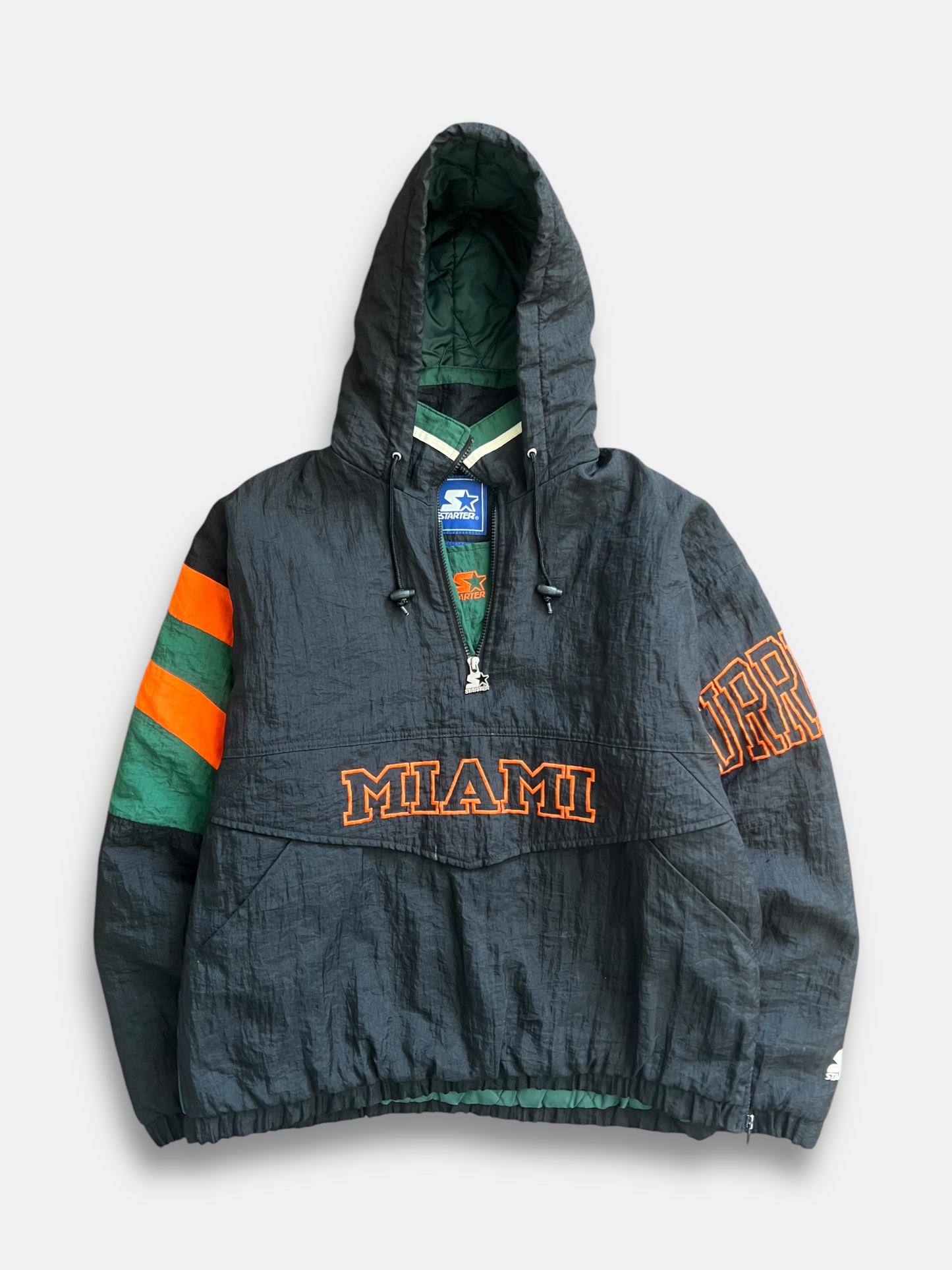 90s Miami Hurricanes Starter Jacket (L)