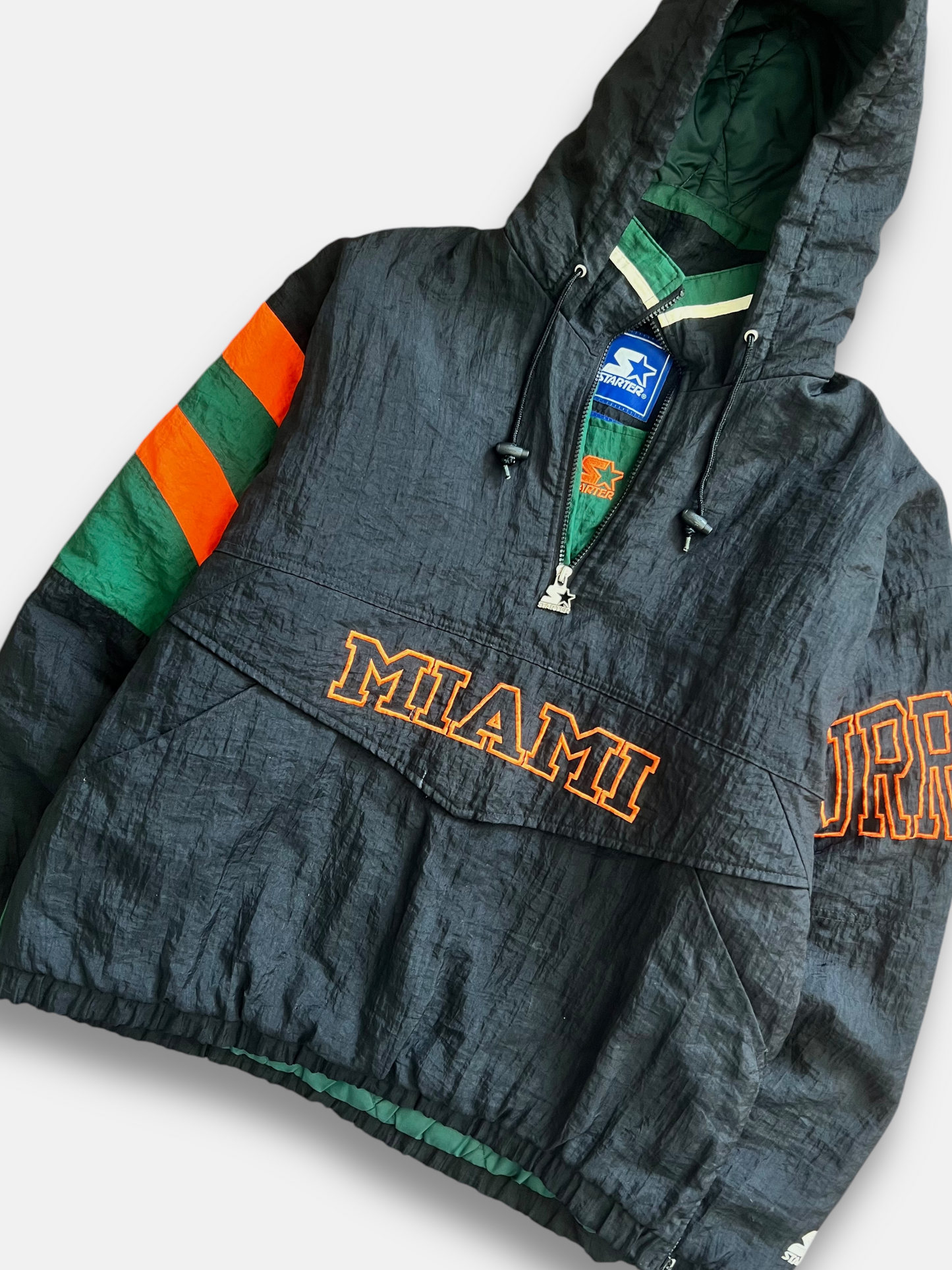 90s Miami Hurricanes Starter Jacket (L)