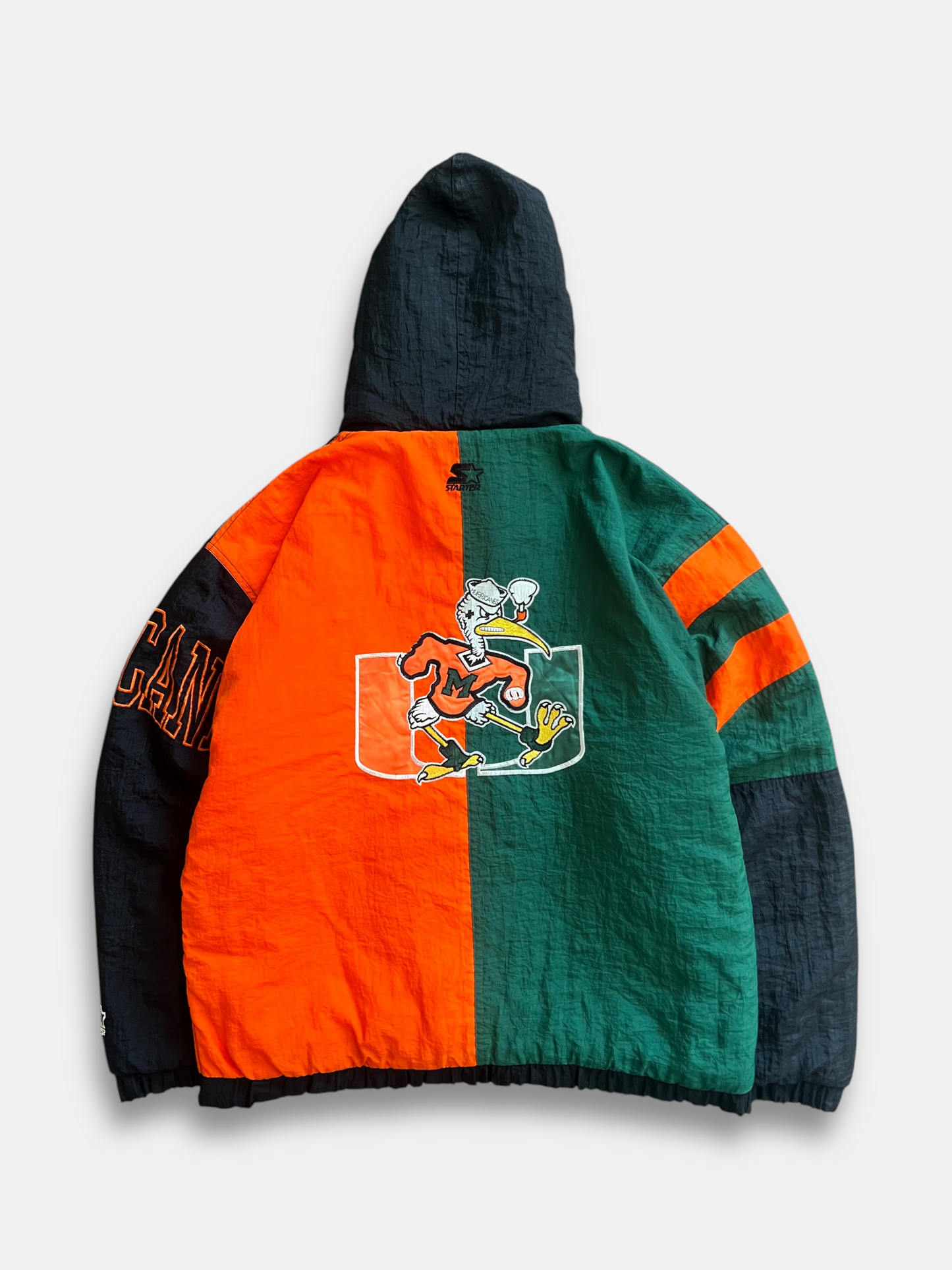 90s Miami Hurricanes Starter Jacket (L)