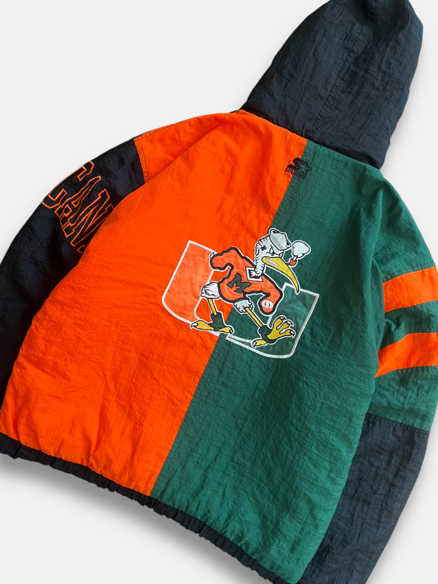 90s Miami Hurricanes Starter Jacket (L)