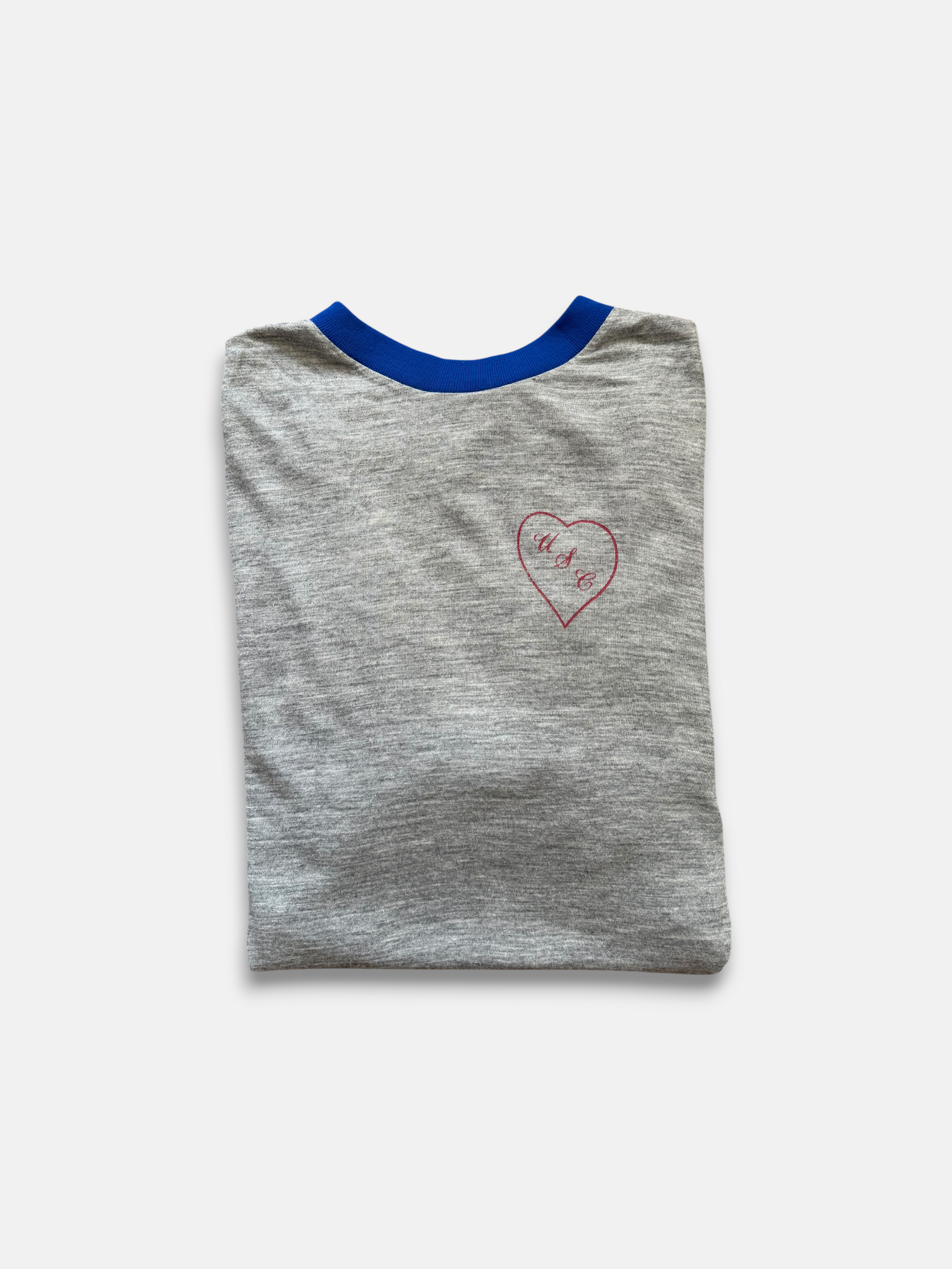 '79 Blue Leaves Ringer Tee (L)