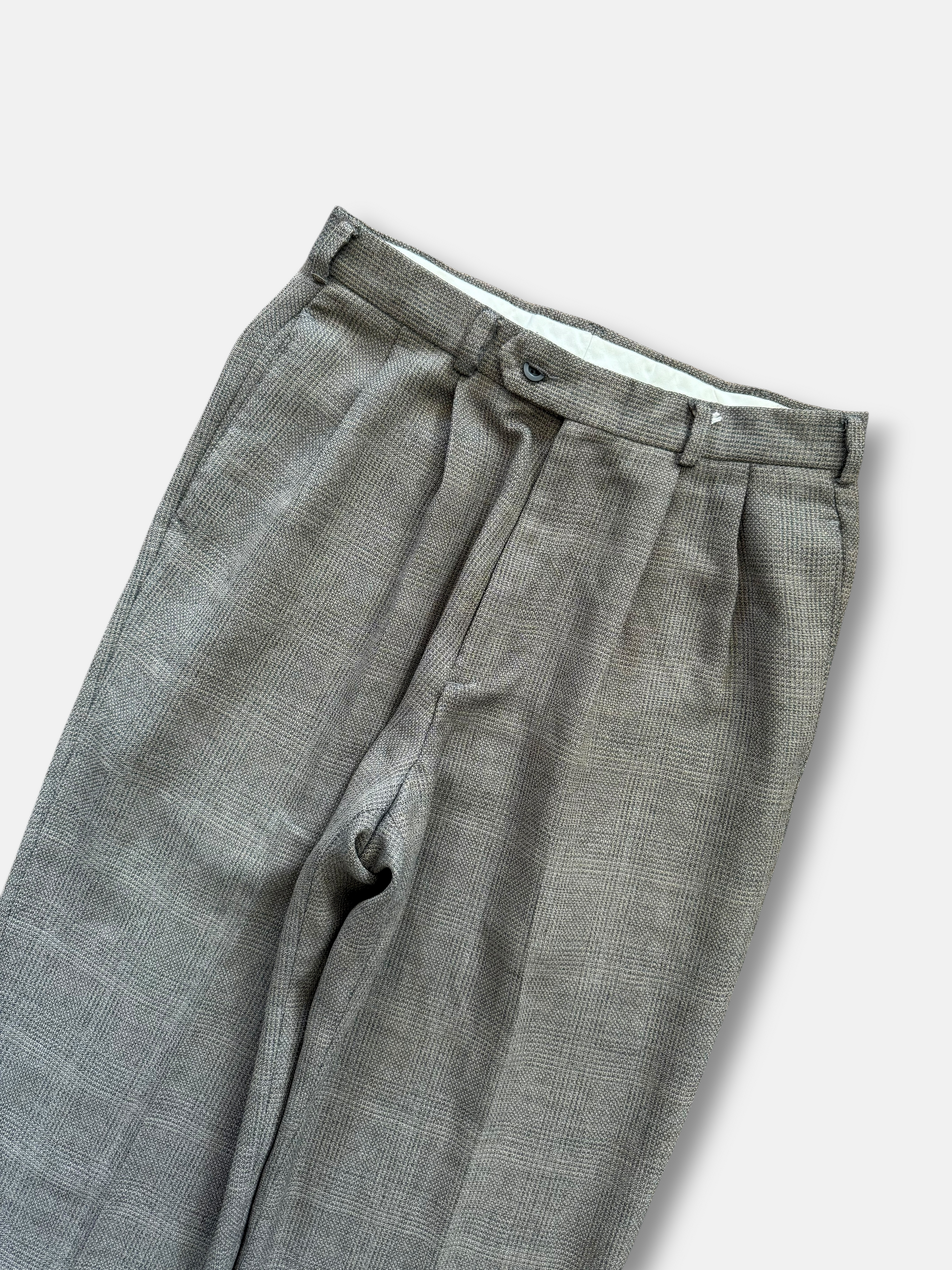 90s Slates Wool Blend Trousers (30x30)
