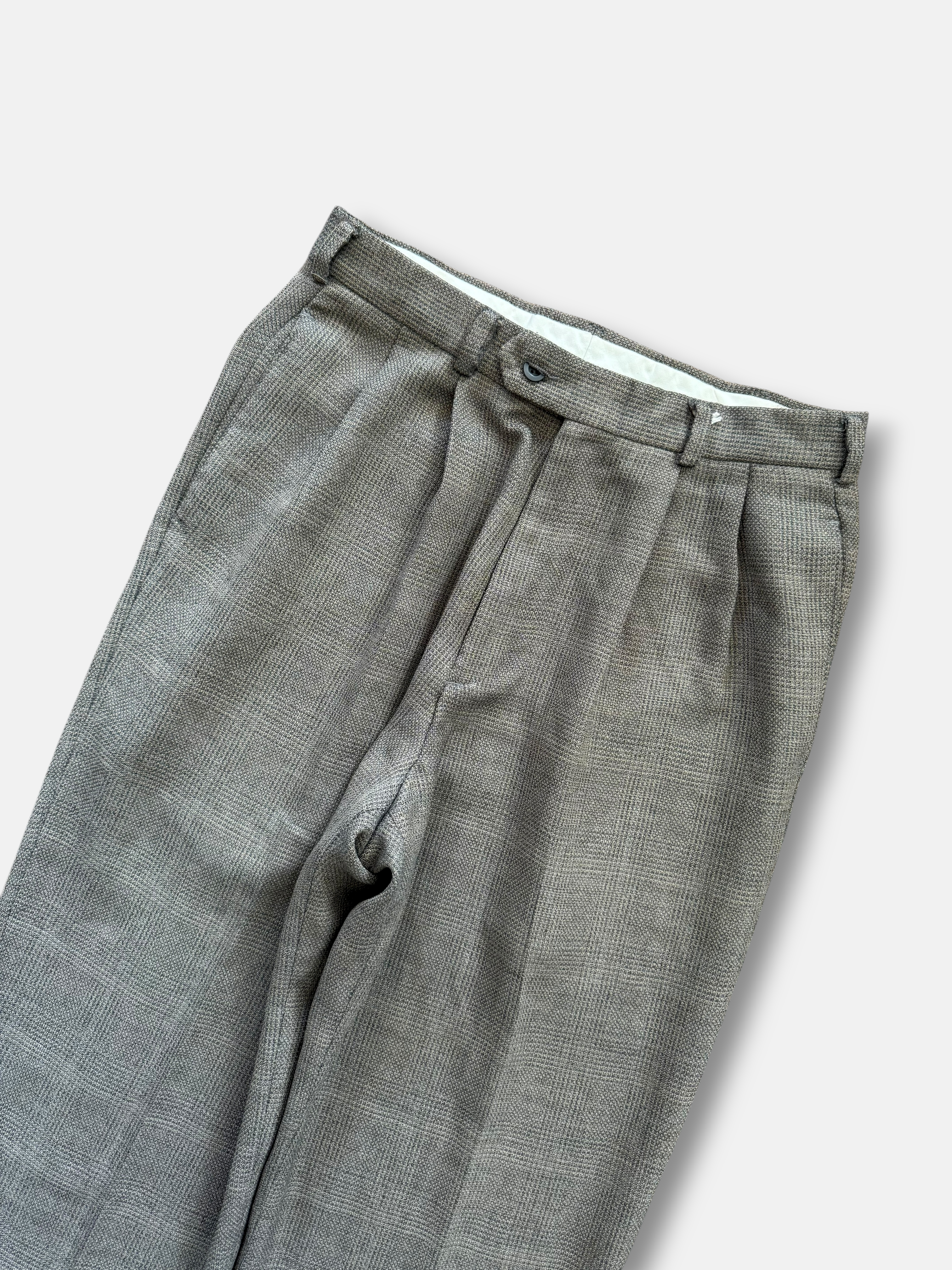 90s Slates Wool Blend Trousers (30x30)
